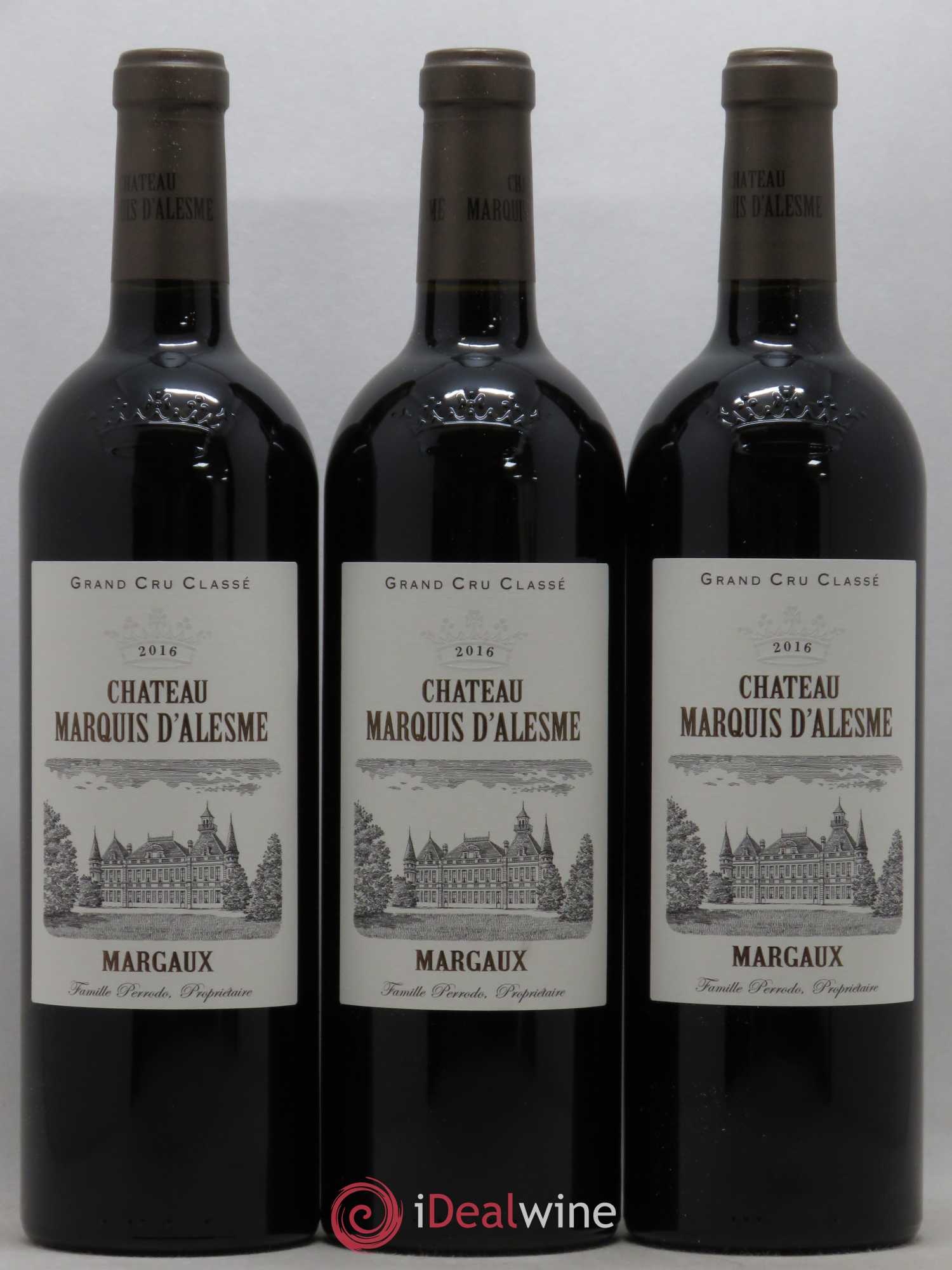 Château Marquis d'Alesme 2016 - Lot de 12 bouteilles - 1