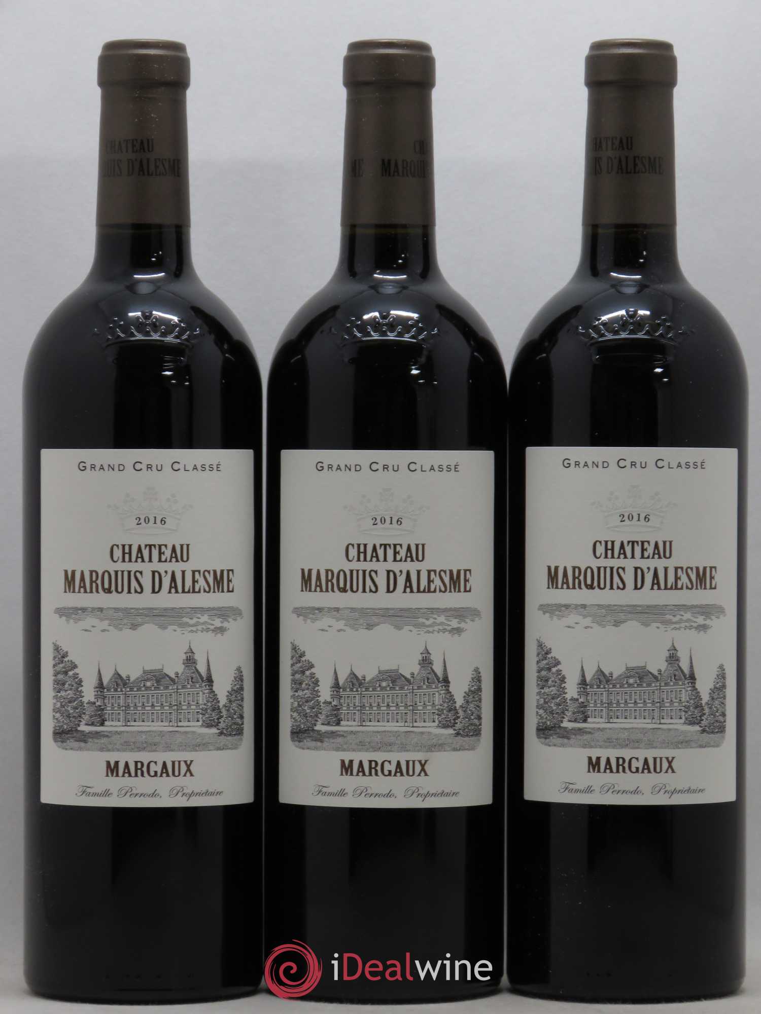 Château Marquis d'Alesme 2016 - Lot de 12 bouteilles - 2