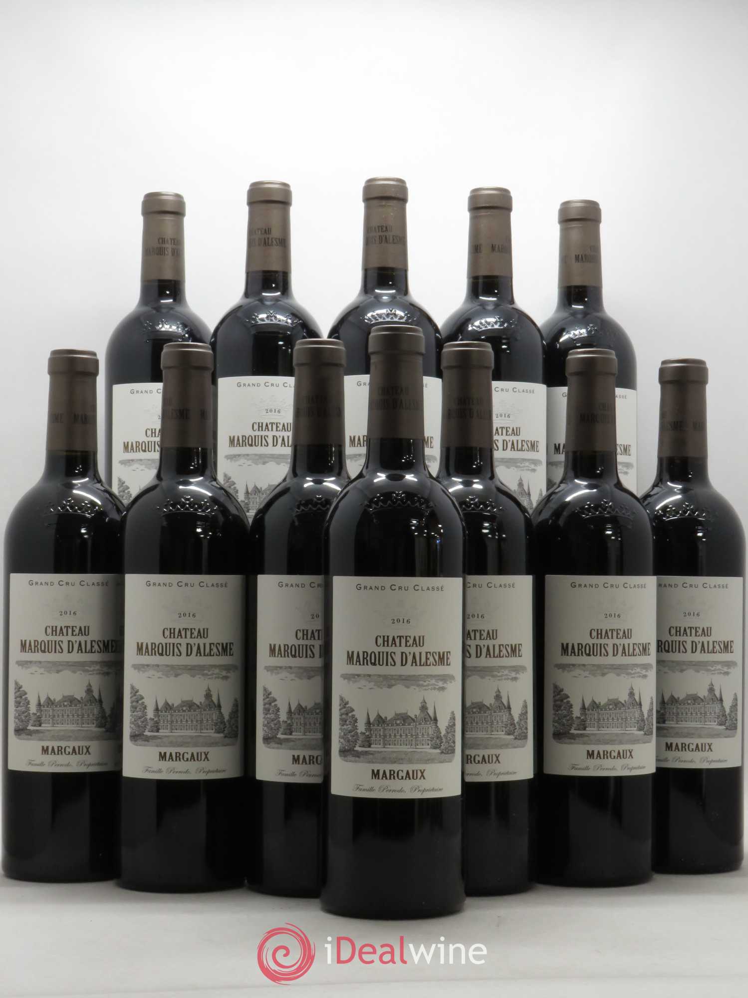 Château Marquis d'Alesme 2016 - Lot de 12 bouteilles - 0