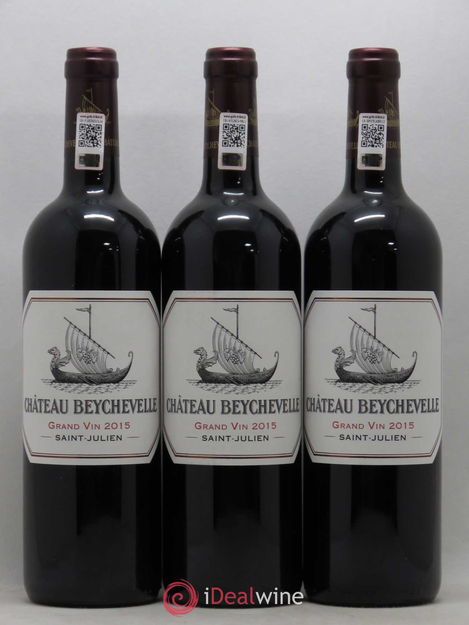 Château Beychevelle 4ème Grand Cru Classé 2015 - Lot de 12 bouteilles - 3