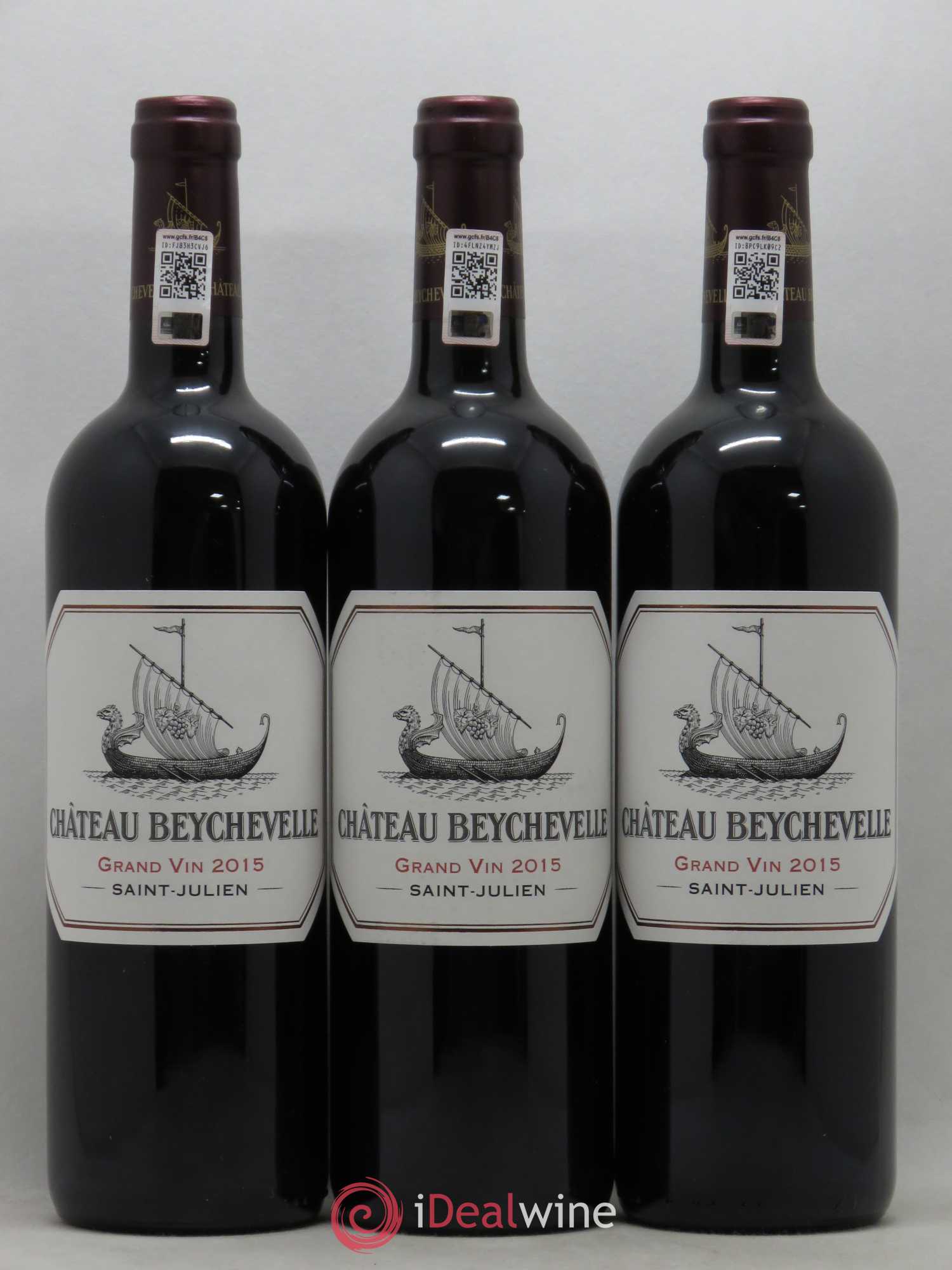 Château Beychevelle 4ème Grand Cru Classé 2015 - Lot de 12 bouteilles - 4