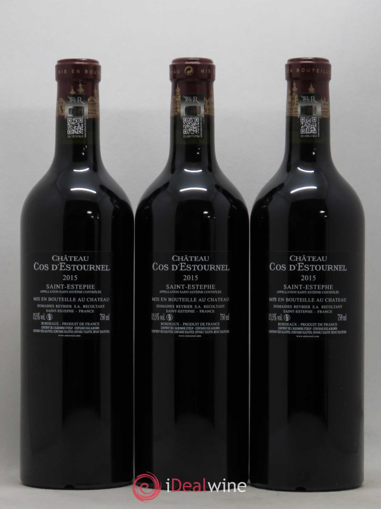 Cos d'Estournel 2ème Grand Cru Classé 2015 - Lot de 6 bouteilles - 4