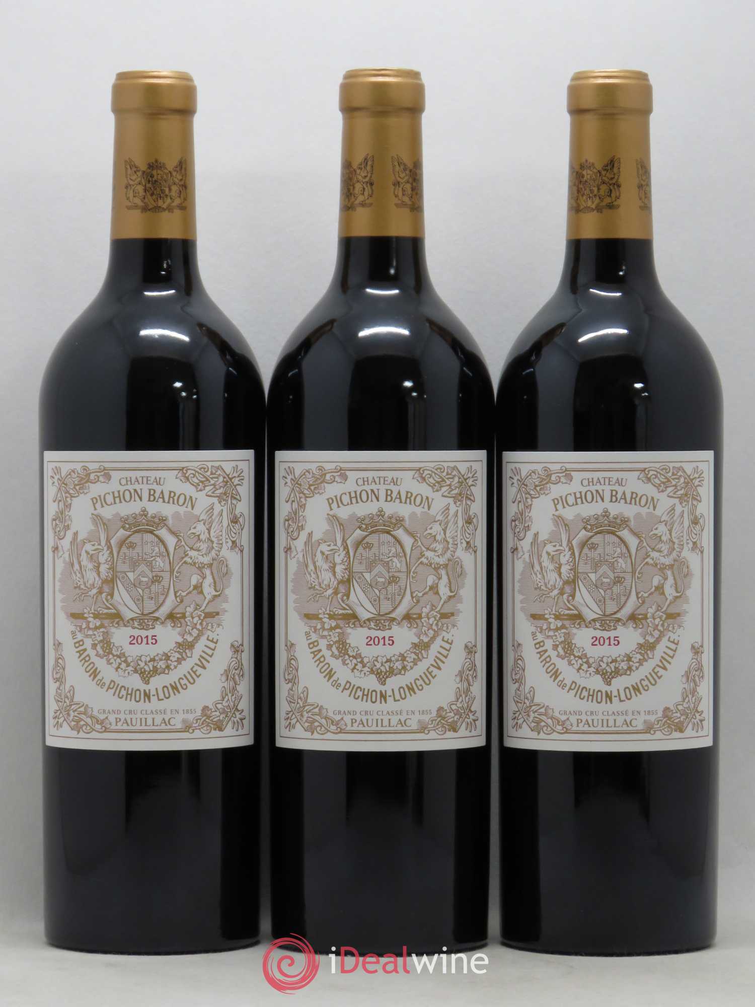 Pichon Longueville Baron 2ème Grand Cru Classé 2015 - Lot de 6 bouteilles - 1