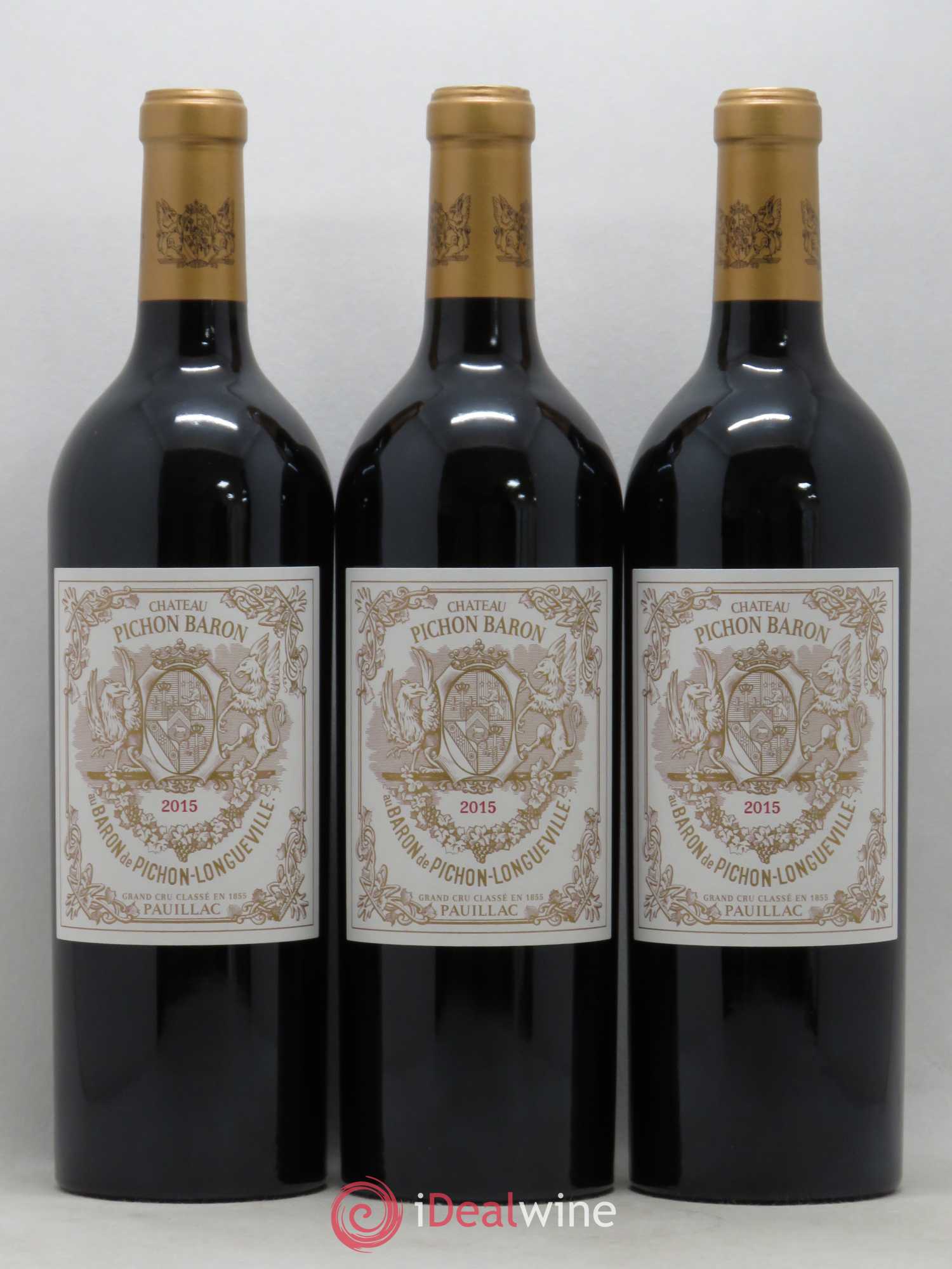 Pichon Longueville Baron 2ème Grand Cru Classé 2015 - Lot de 6 bouteilles - 2