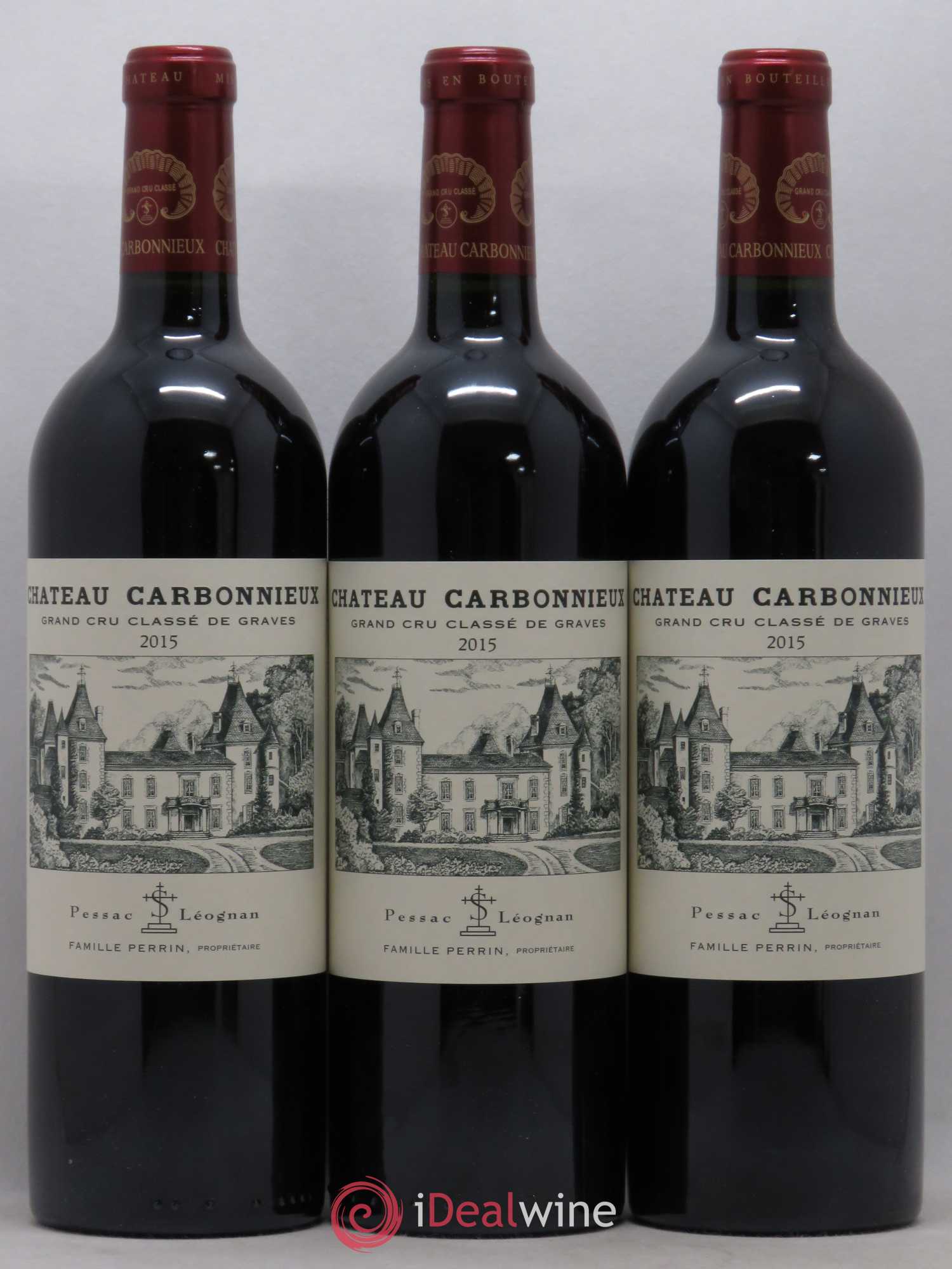 Château Carbonnieux Cru Classé de Graves 2015 - Lot de 12 bouteilles - 3