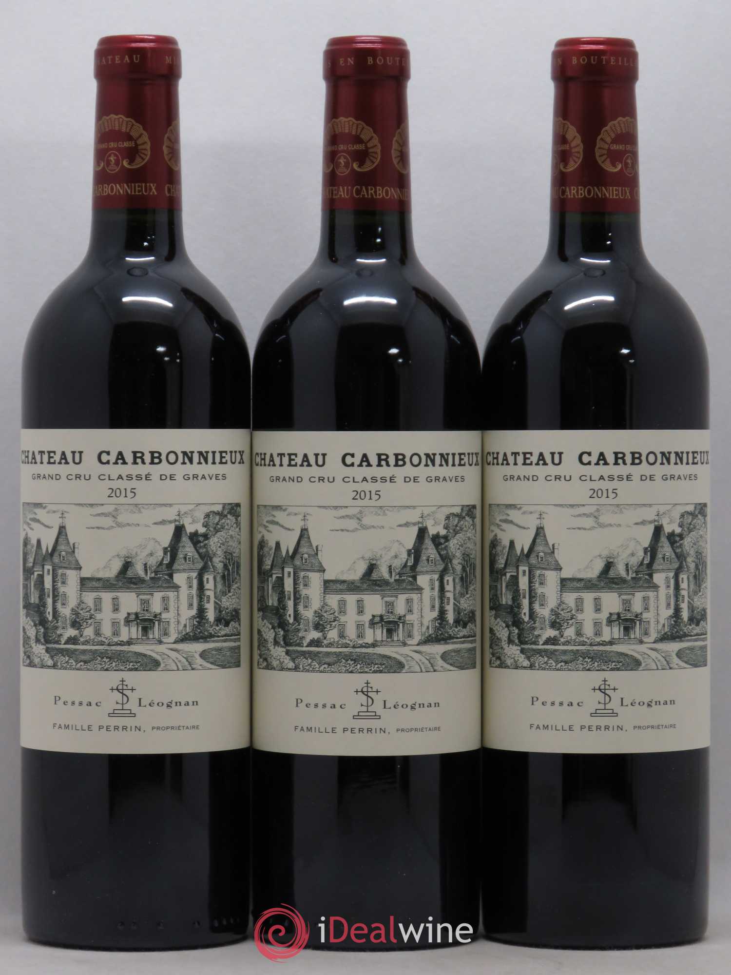 Château Carbonnieux Cru Classé de Graves 2015 - Lot de 12 bouteilles - 4
