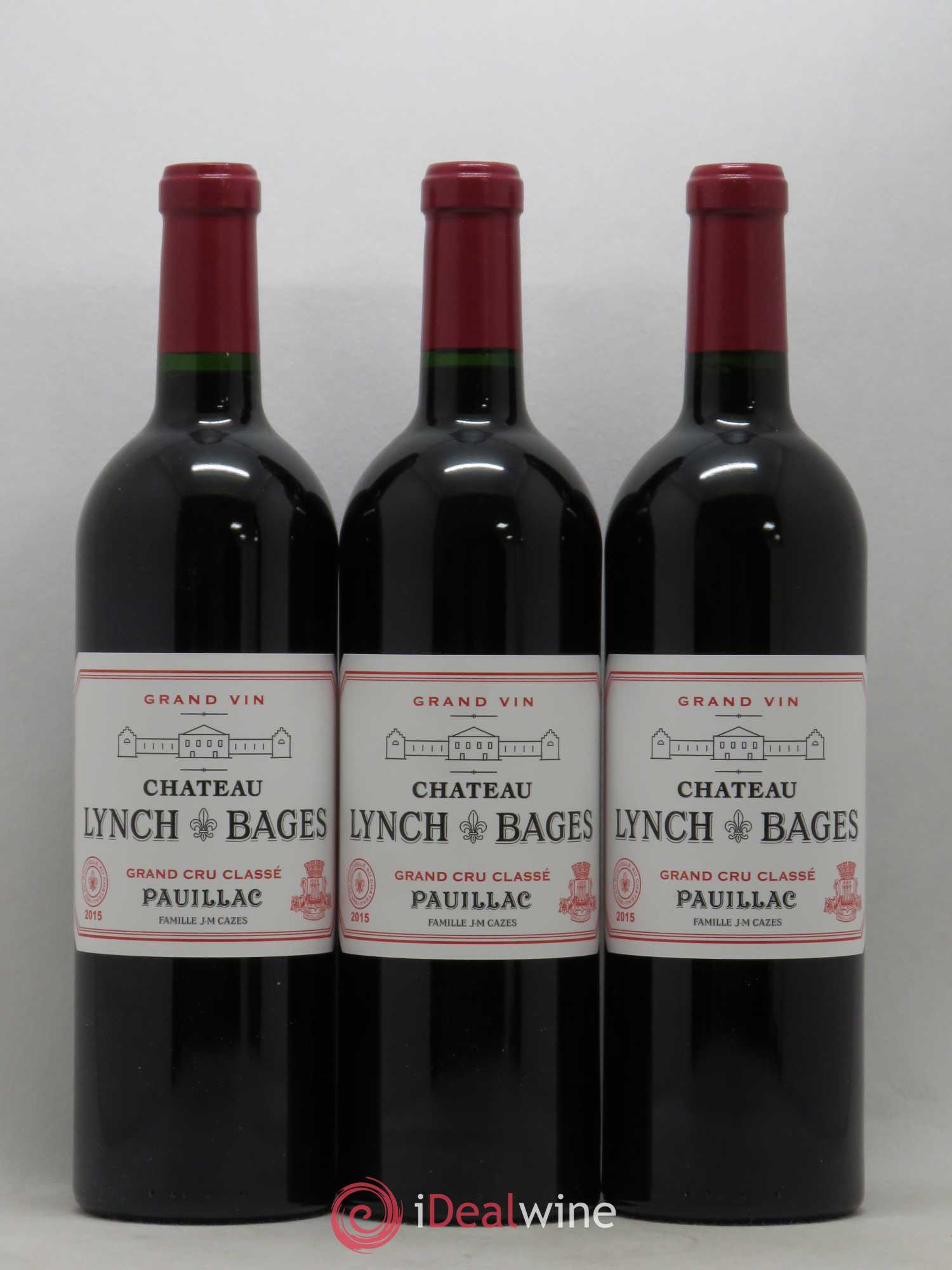 Château Lynch Bages 5ème Grand Cru Classé 2015 - Lot de 6 bouteilles - 1