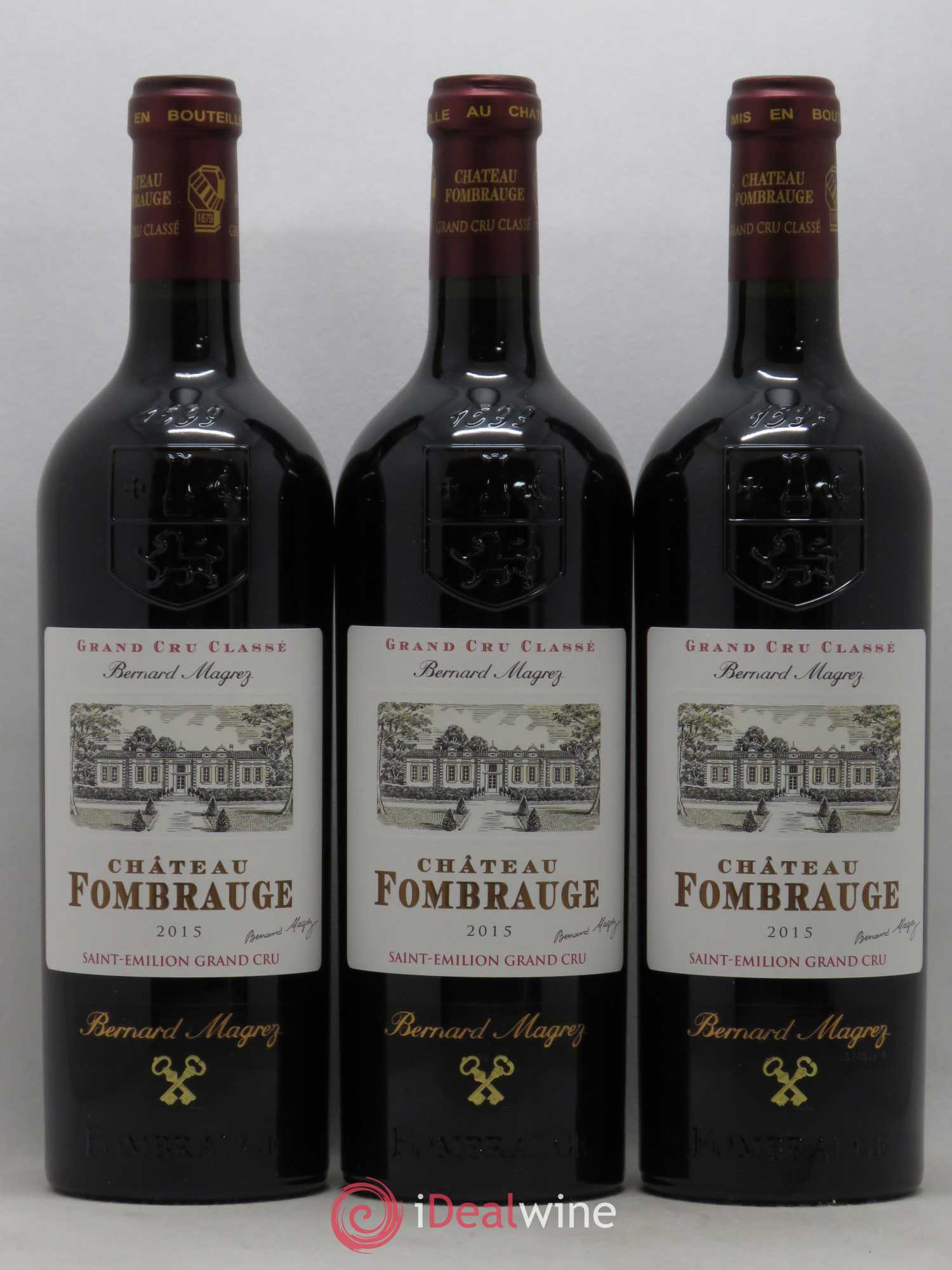Château Fombrauge Grand Cru Classé 2015 - Lot of 12 bottles - 1