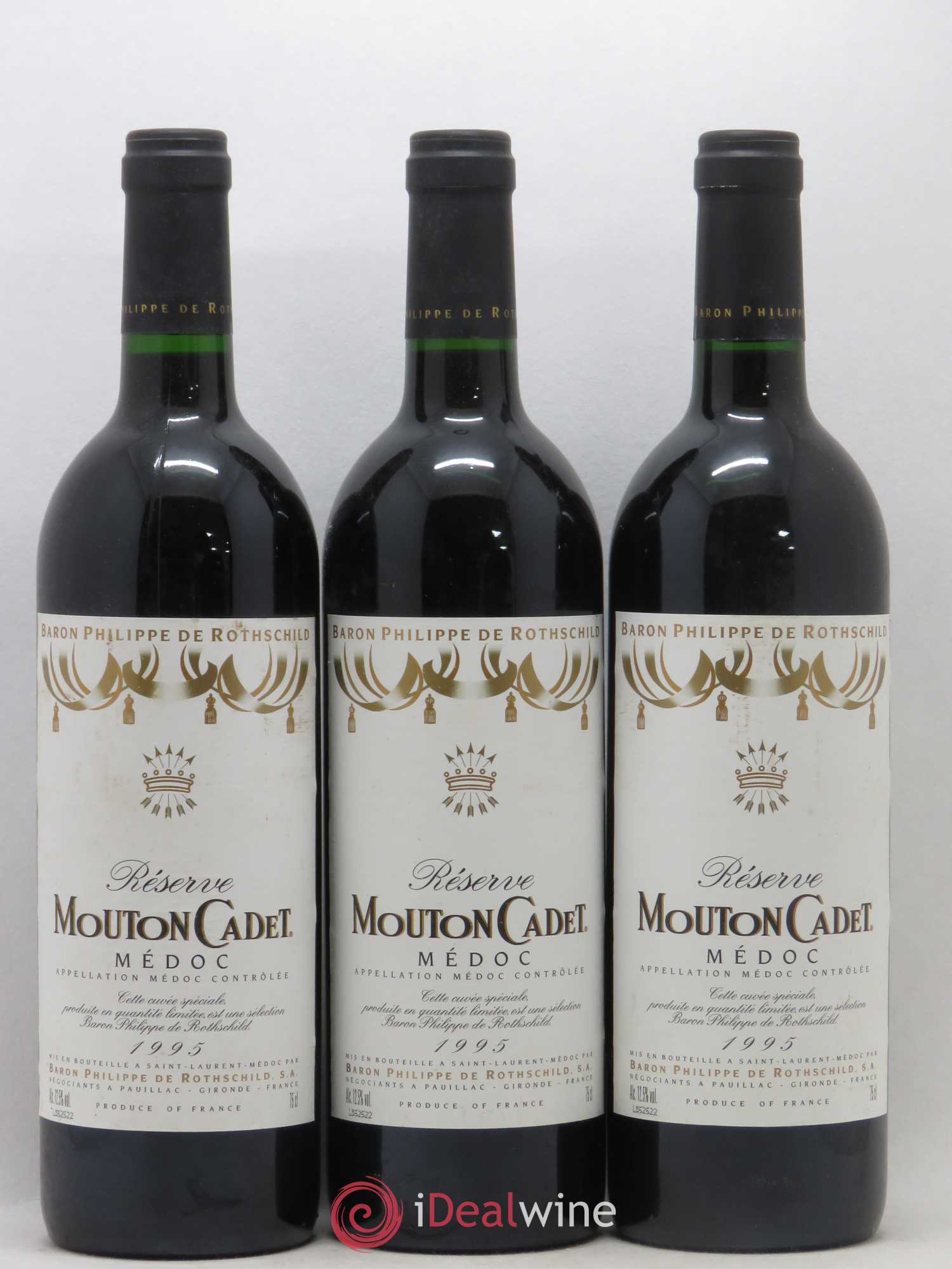 Buy Château Mouton Cadet réserve 1995 (lot: B2158250-8756)