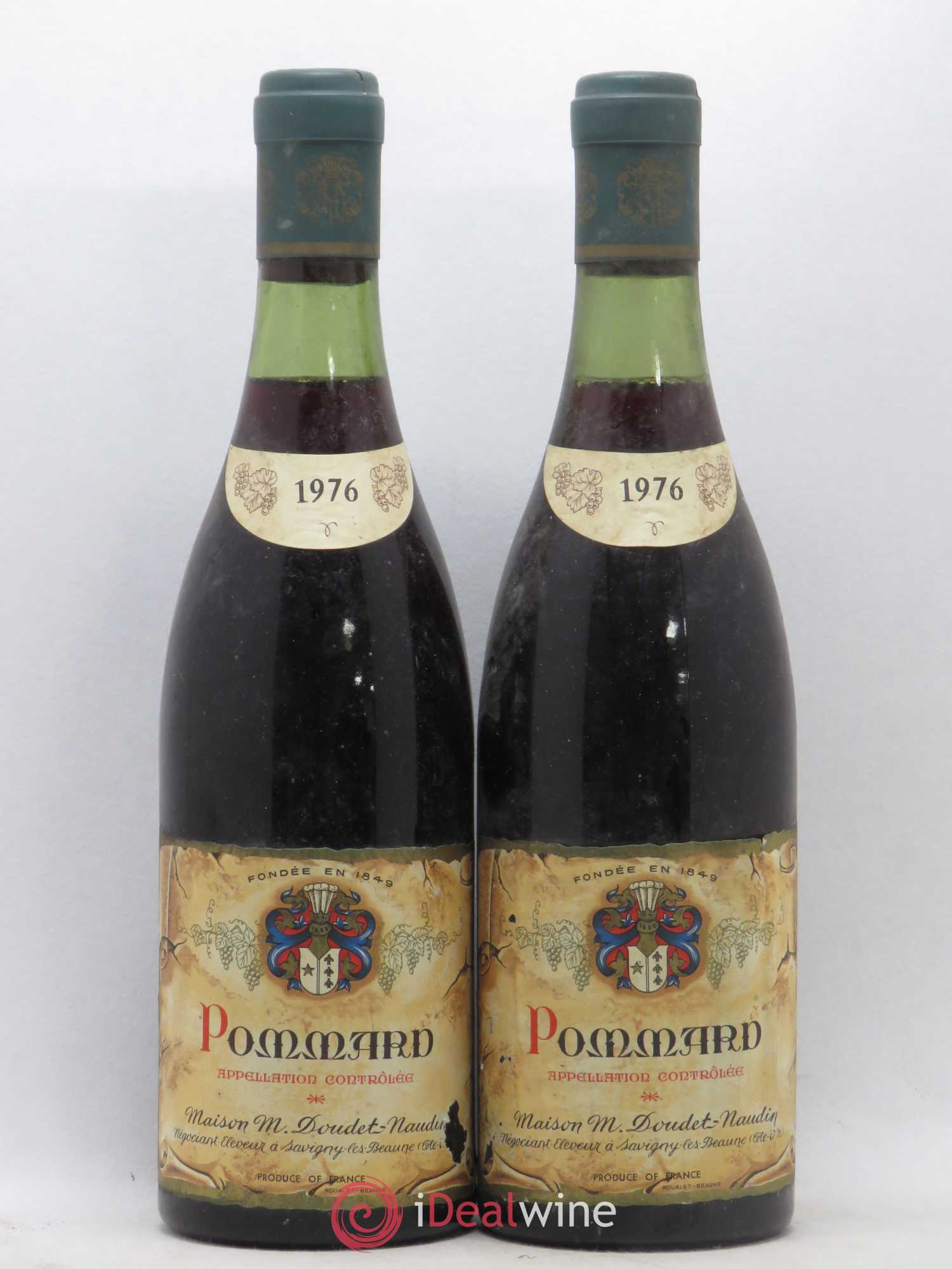 Pommard Doudet Naudin 1976 - Posten von 2 Flaschen - 0