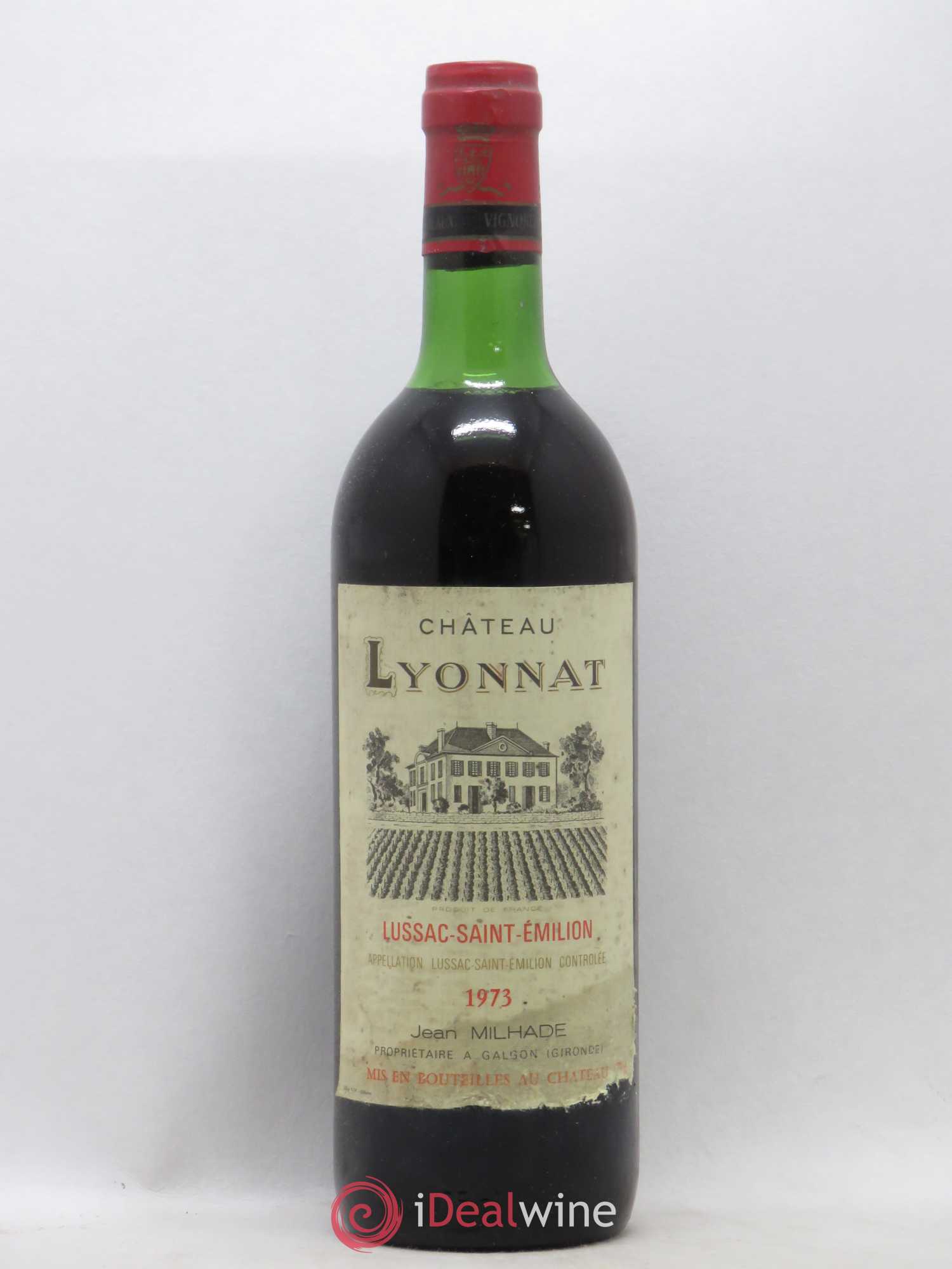 Château Lyonnat 1973 - Lot de 1 bouteille - 0
