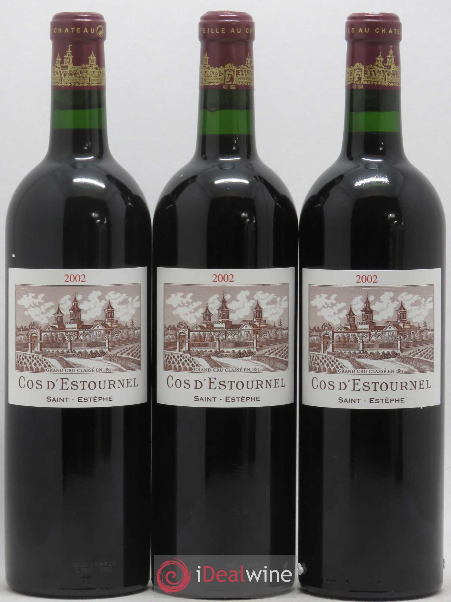 Cos d'Estournel 2ème Grand Cru Classé 2002 - Lot de 11 bouteilles - 2