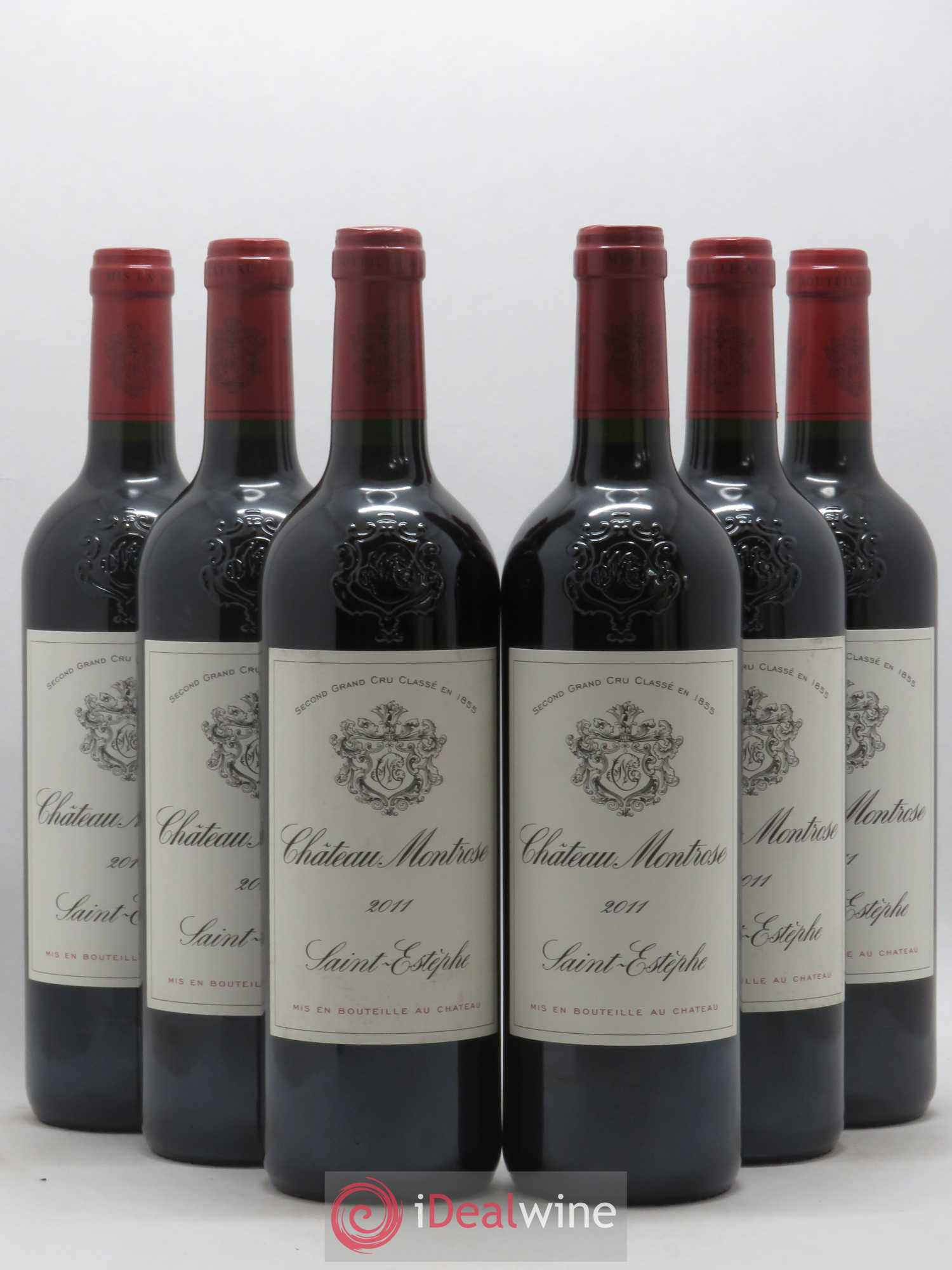 Château Montrose 2ème Grand Cru Classé 2011 - Lot de 6 bouteilles - 0