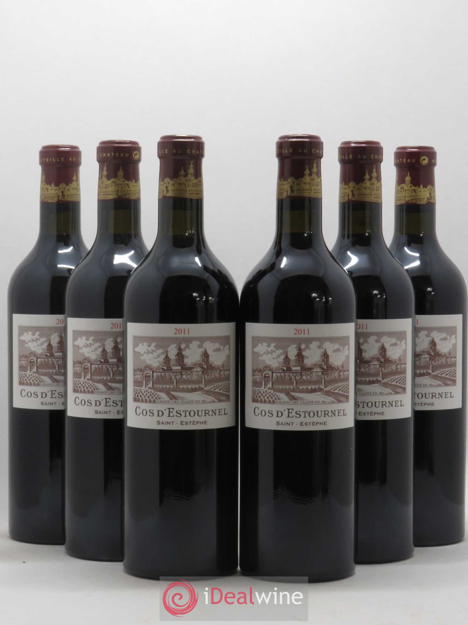 Cos d'Estournel 2ème Grand Cru Classé 2011 - Lot de 6 bouteilles - 0