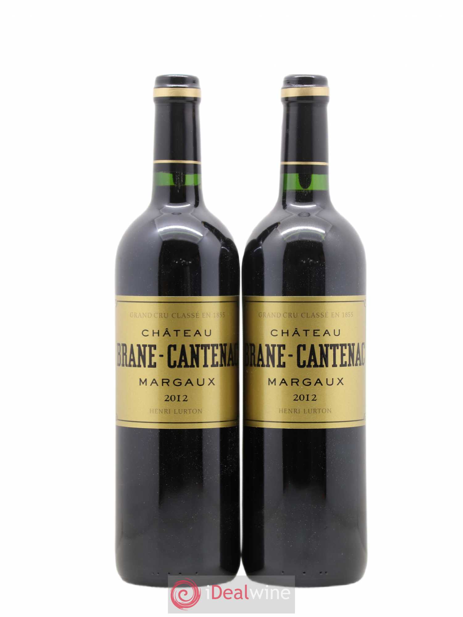 Château Brane Cantenac 2ème Grand Cru Classé 2012 - Lot de 2 bouteilles - 0