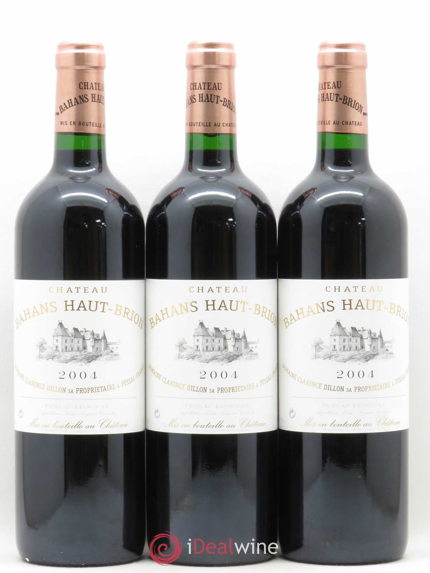 Clarence (Bahans) de Haut-Brion Second Vin 2004 - Lot de 3 bouteilles - 0