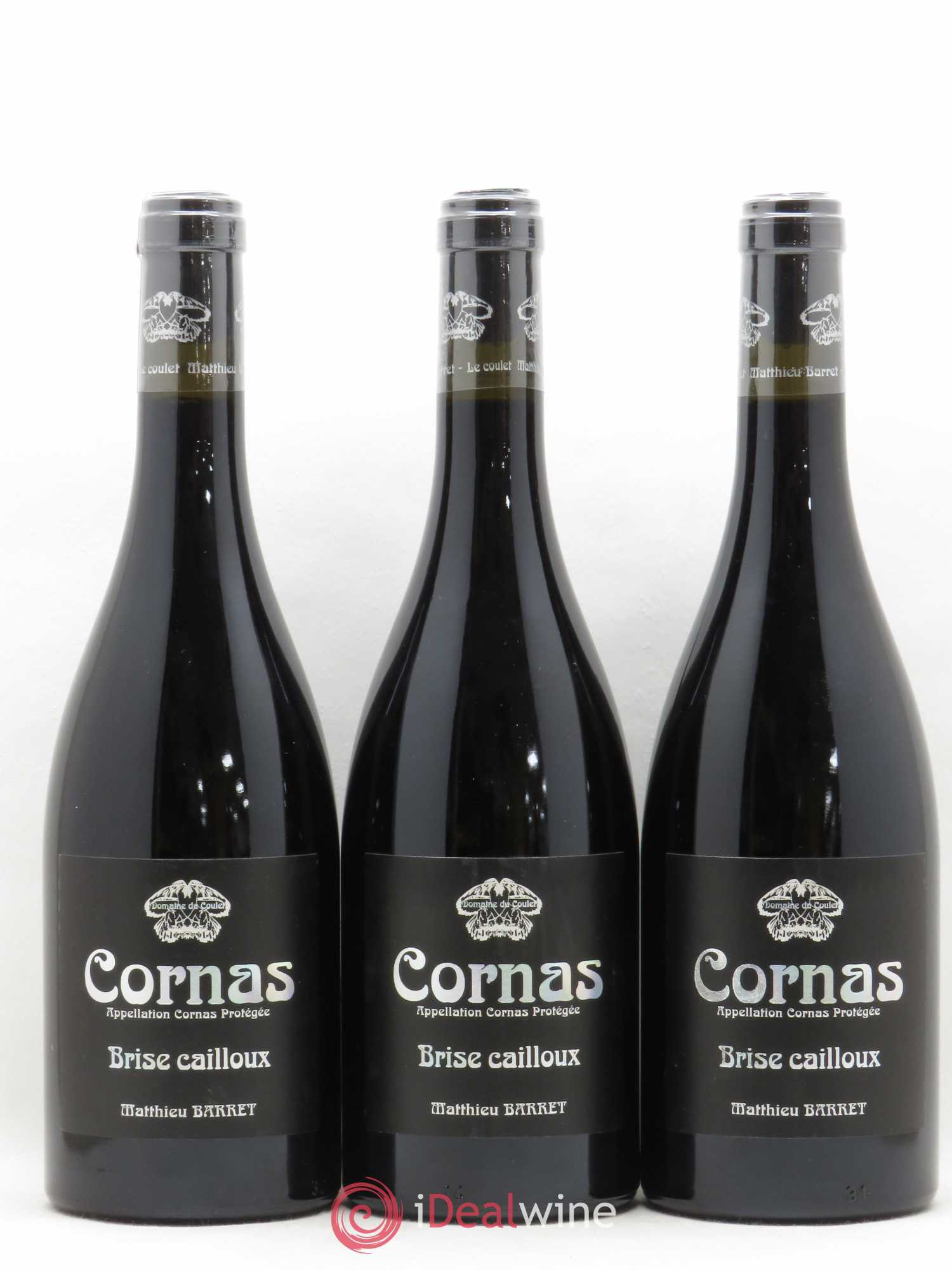 Cornas Brise Cailloux Coulet (Domaine du) - Matthieu Barret 2016 - Lot de 3 bouteilles - 0