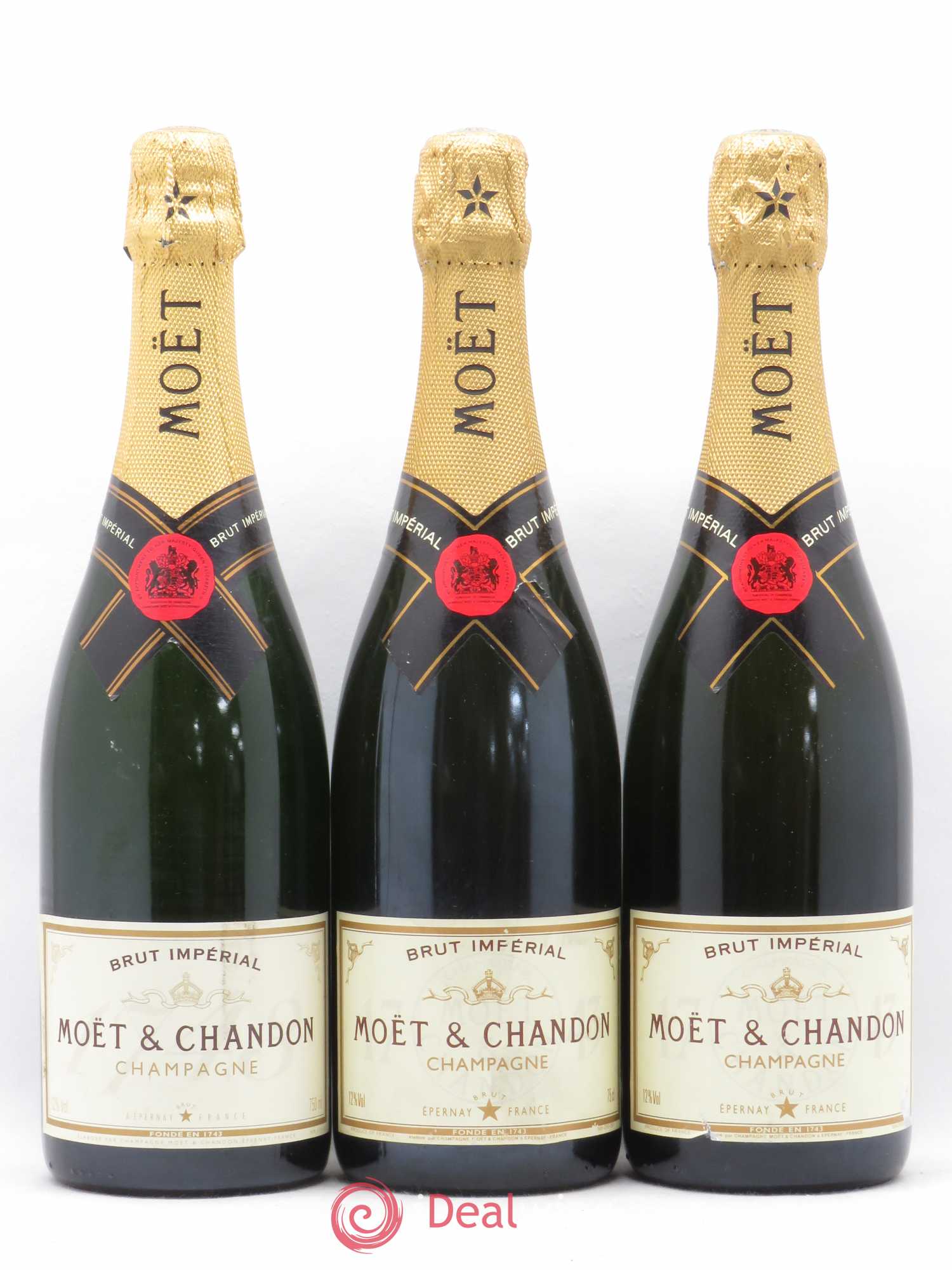 Impérial Brut Moët et Chandon - Lot de 3 bouteilles - 0