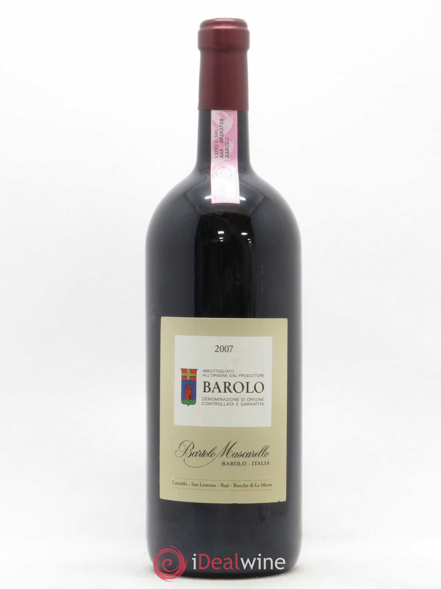 Barolo Bartolo Mascarello 2007 - Lot de 1 magnum - 0