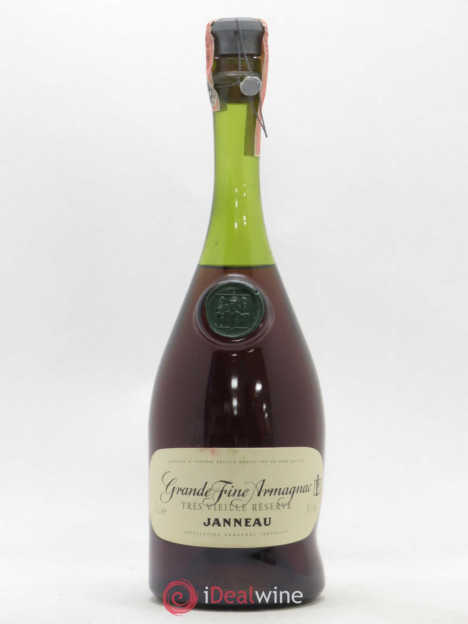Armagnac Janneau Grande Fine Armagnac Très Vieille Réserve (sans prix de réserve) - Posten von 1 Flasche - 0