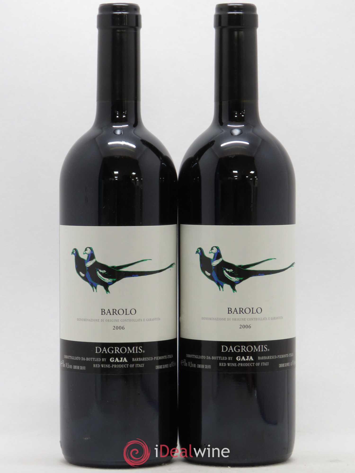 Barolo Dagromis Angelo Gaja (sans prix de réserve) 2006 - Posten von 2 Flaschen - 0