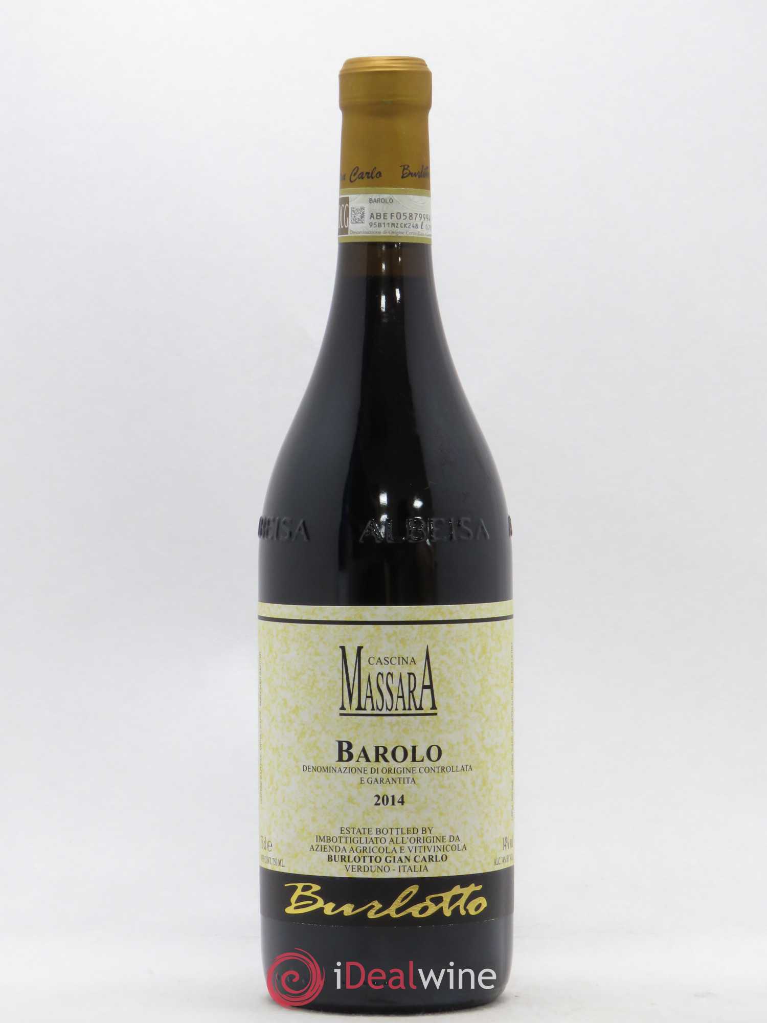 Barolo Cascina Massara Burlotto 2014 - Posten von 1 Flasche - 0