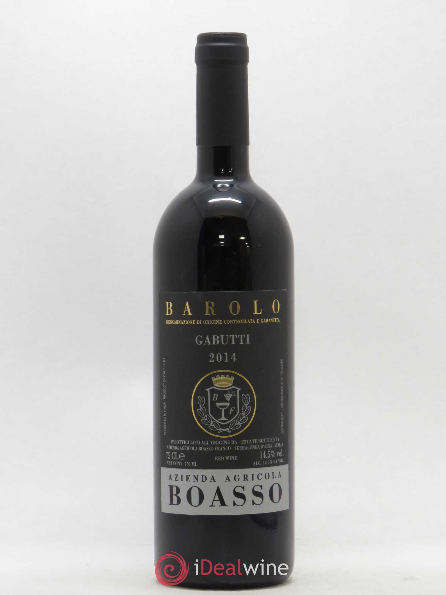 Barolo Gabutti Boasso (sans prix de réserve) 2014 - Posten von 1 Flasche - 0
