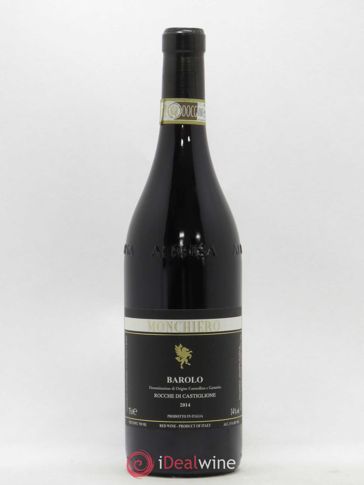 Barolo Rocche di Castiglione Monchiero 2014 - Lot de 1 bouteille - 0