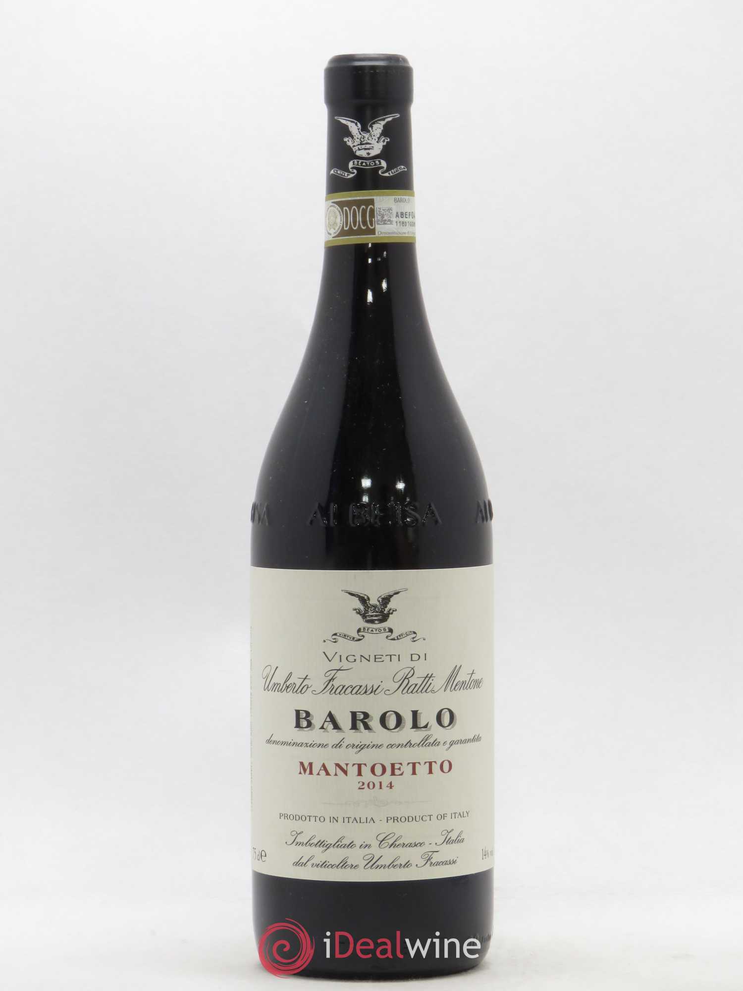 Barolo DOCG Mantoetto Vigneti Fracassi Ratti Mentone 2014 - Lotto di 1 bottiglia - 0