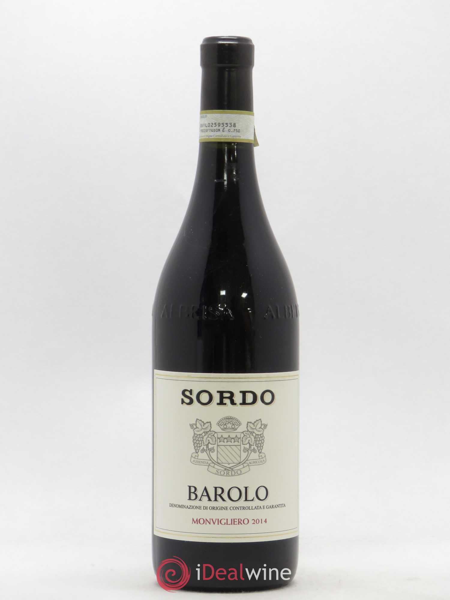 Barolo Monvigliero Sordo 2014 - Posten von 1 Flasche - 0