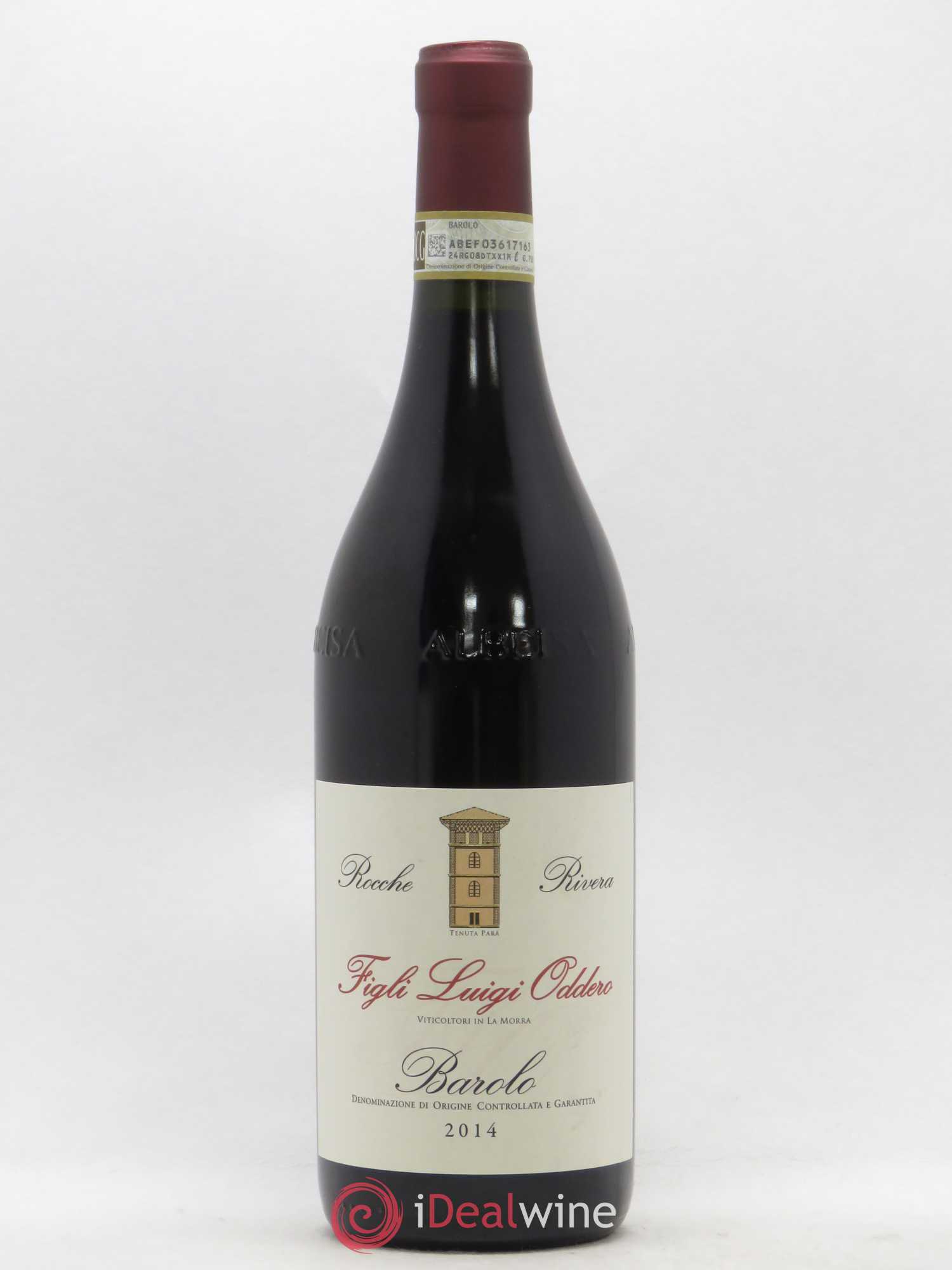 Barolo Rocche Rivera Luigi Oddero (sans prix de réserve) 2014 - Posten von 1 Flasche - 0