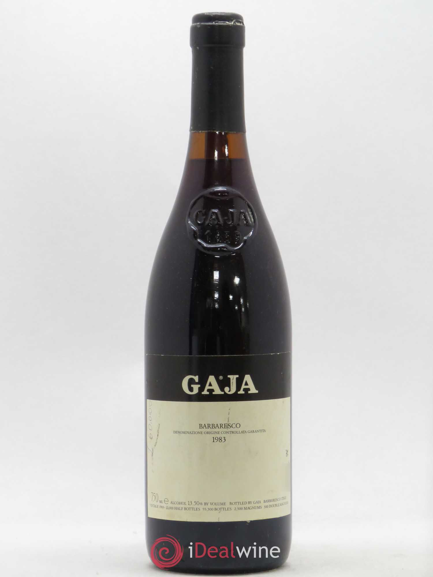 Barbaresco DOCG Angelo Gaja 1983 - Lot de 1 bouteille - 0