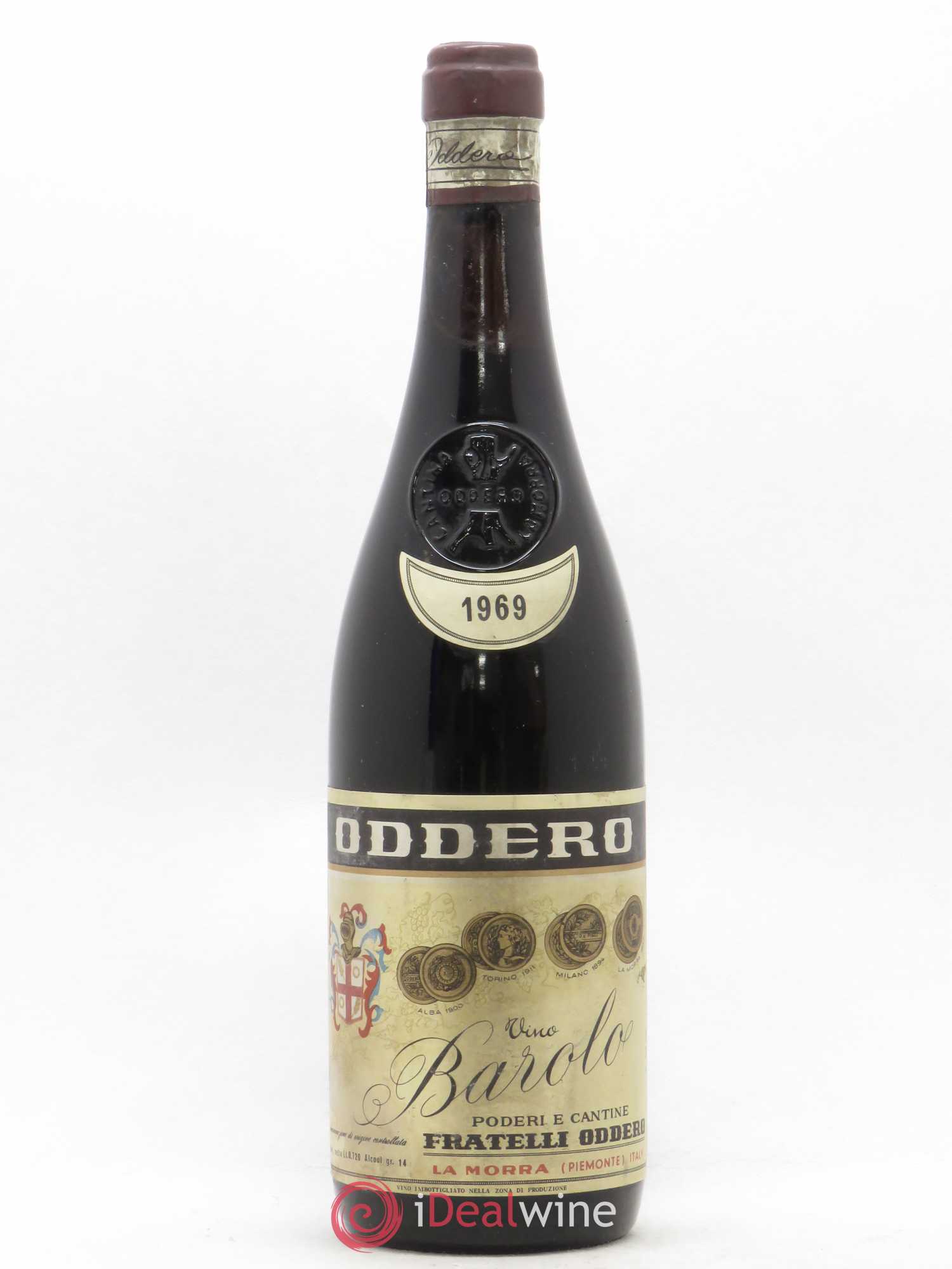 Barolo Oddero 1969 - Lot de 1 bouteille - 0