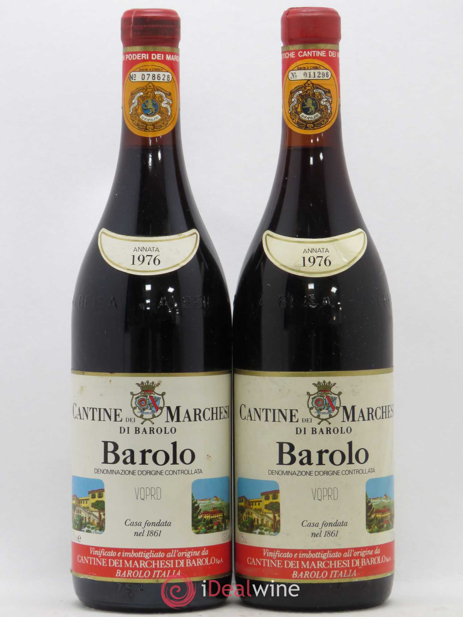 Barolo 1976 - Posten von 2 Flaschen - 0