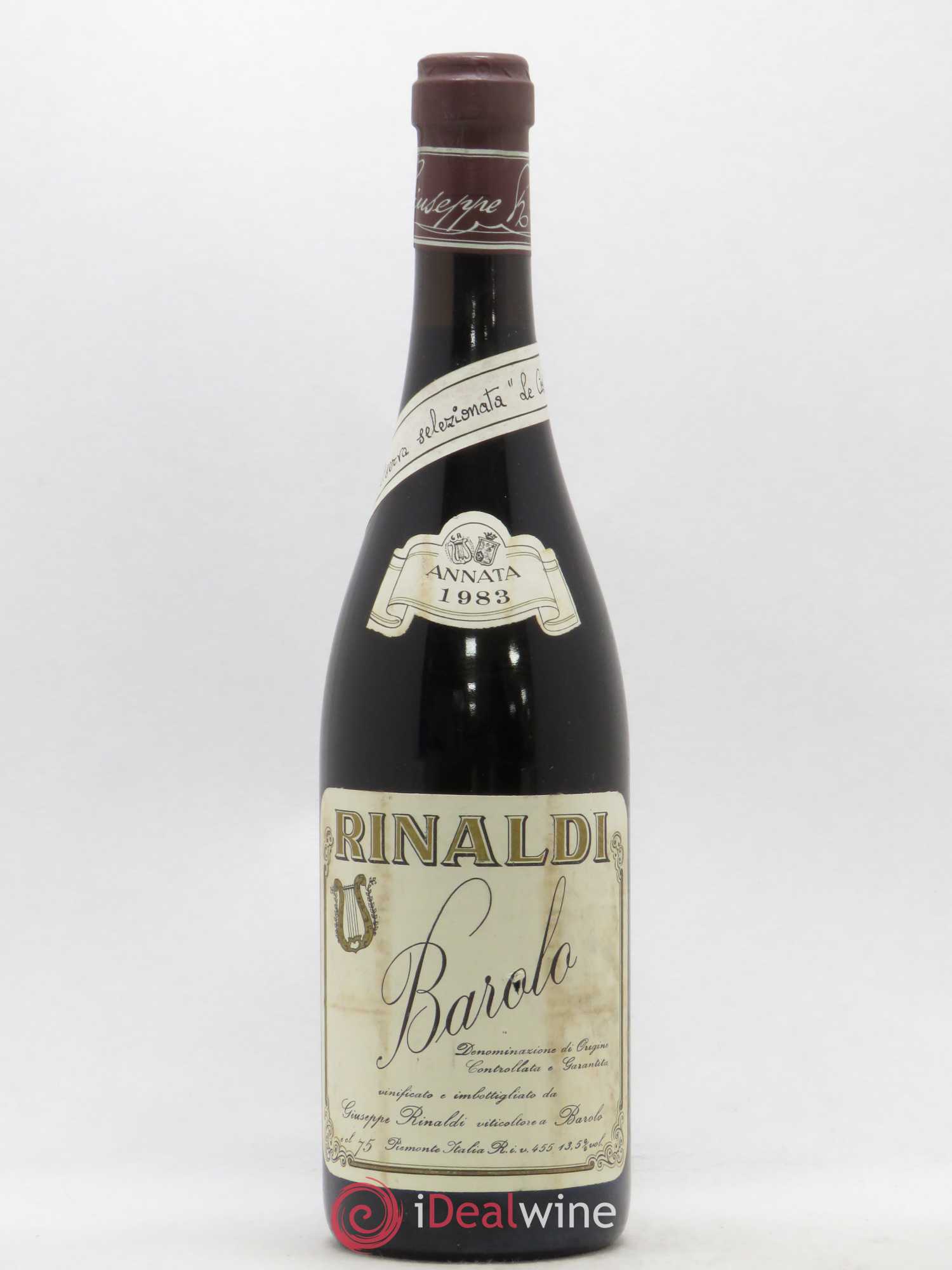 Barolo Riserva Le Coste Giuseppe Rinaldi 1983 - Lot of 1 bottle - 0