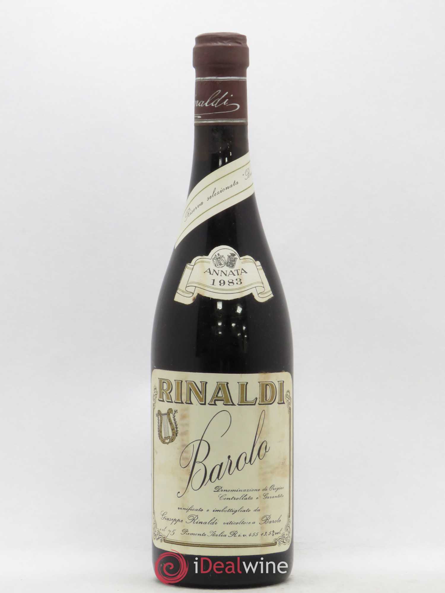 Barolo DOCG Brunate Giuseppe Rinaldi 1983 - Posten von 1 Flasche - 0