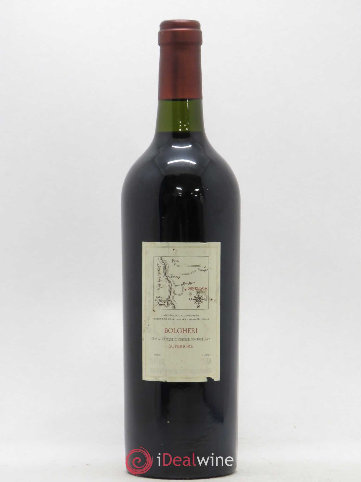 Bolgheri DOC Superiore Ornellaia Tenuta Dell'Ornellaia - Frescobaldi 1996 - Lot de 1 bouteille - 1
