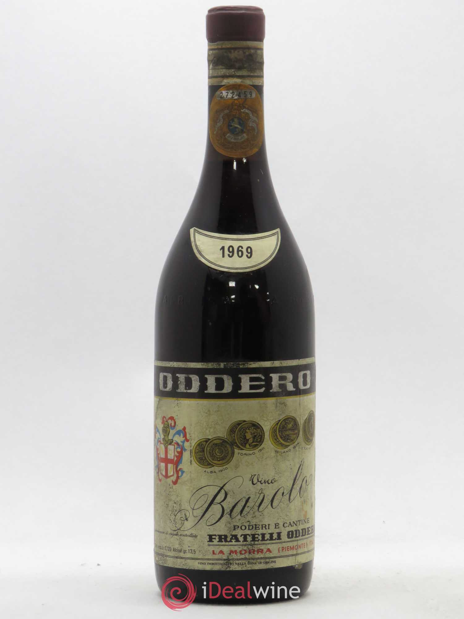 Barolo Oddero 1969 - Posten von 1 Flasche - 0