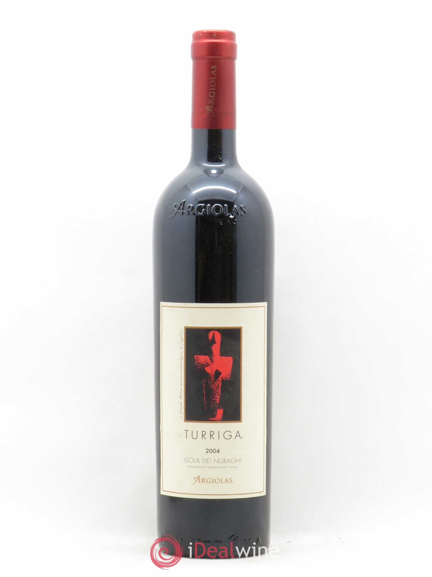 Sardaigne Turriga Isola dei Nuraghi Argiolas 2004 - Lot de 1 bouteille - 0