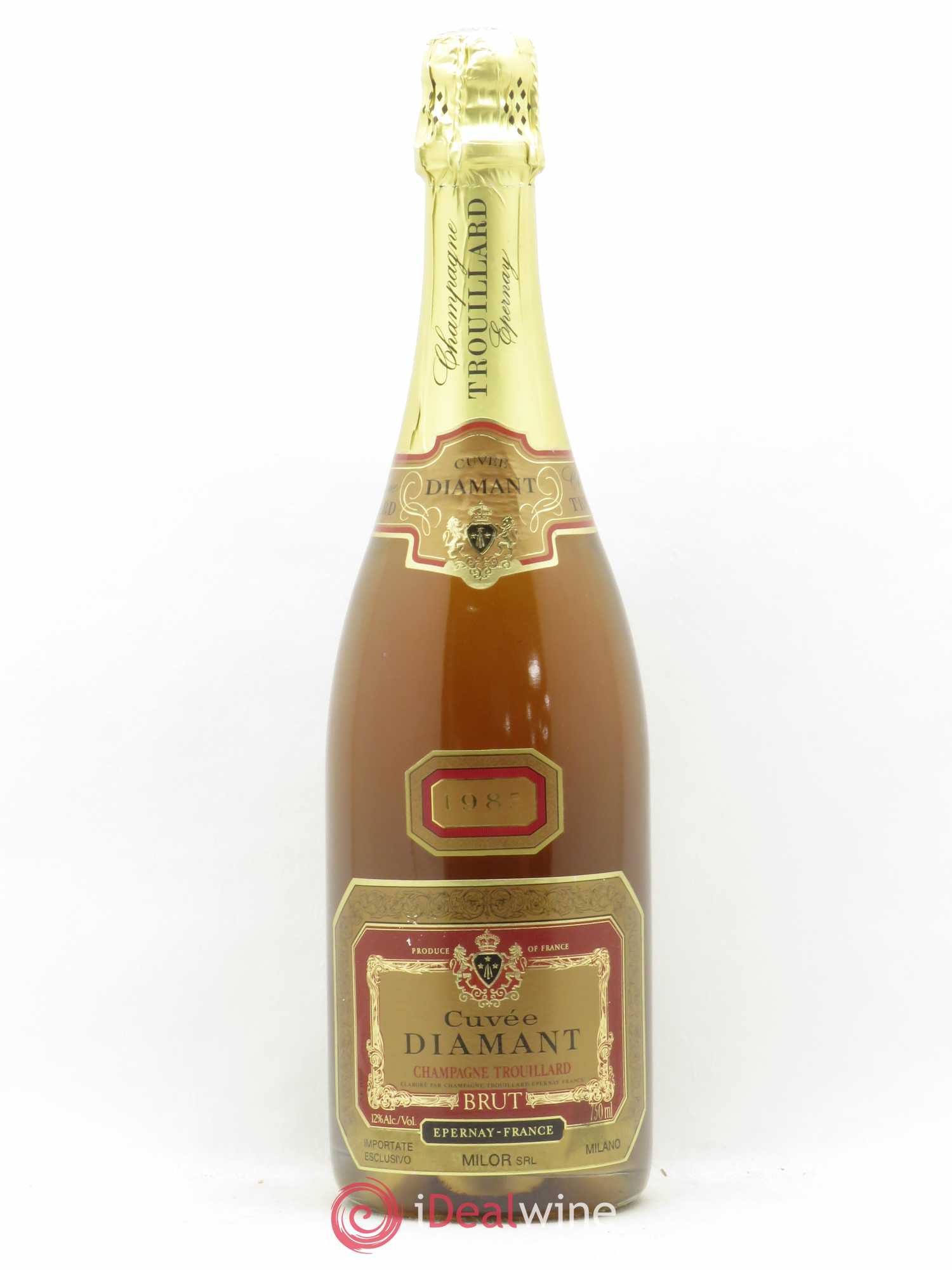 Champagne Cuvée Diamant Trouillard 1985 - Posten von 1 Flasche - 0