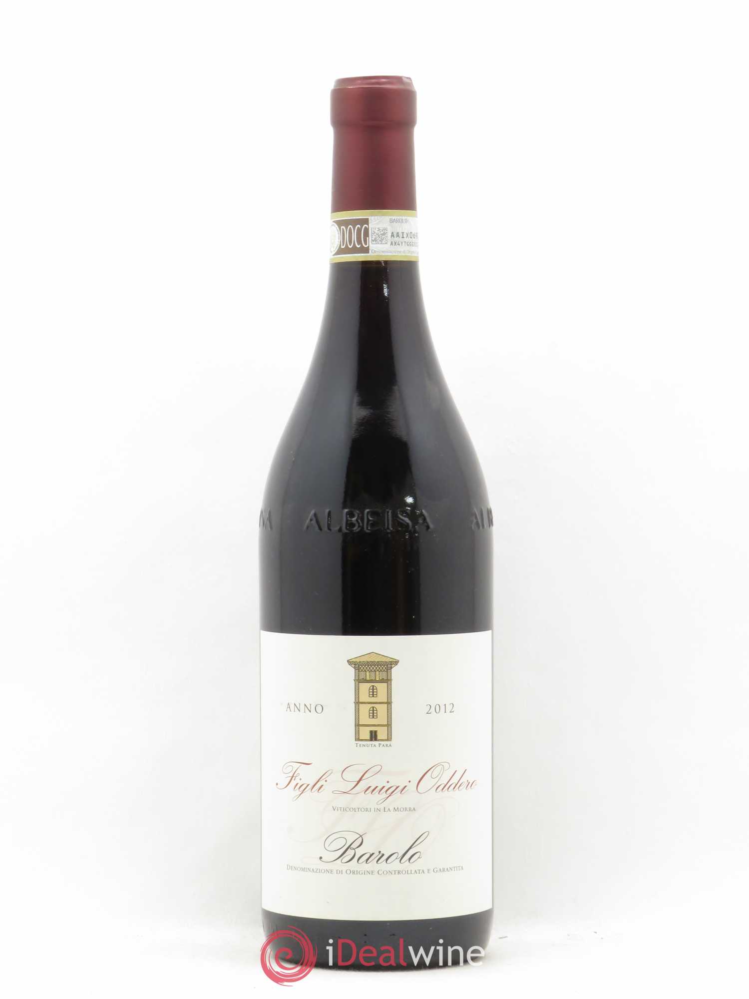 Barolo Figli Luigi Oddero 2012 - Lot de 1 bouteille - 0
