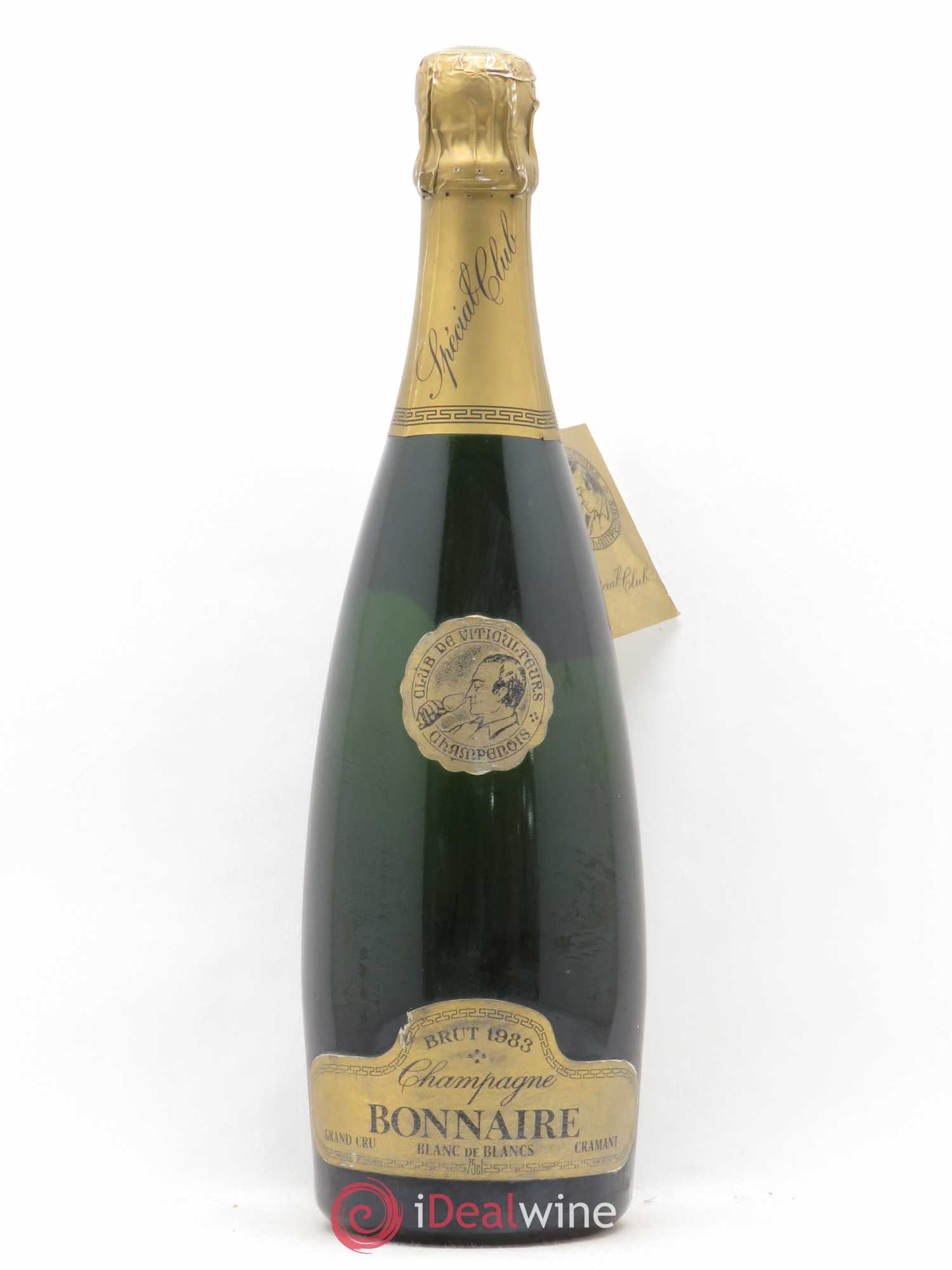 Champagne Bonnaire Blanc de Blancs Grand Cru 1983 - Posten von 1 Flasche - 0