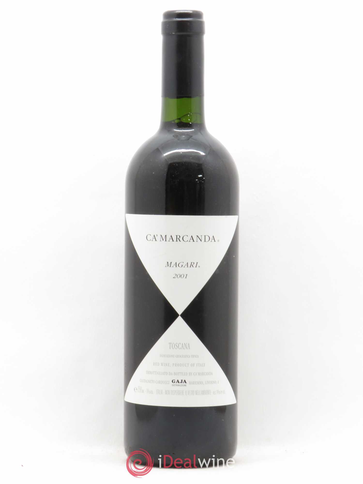 Bolgheri DOC Ca'marcanda Magari Angelo Gaja 2001 - Posten von 1 Flasche - 0