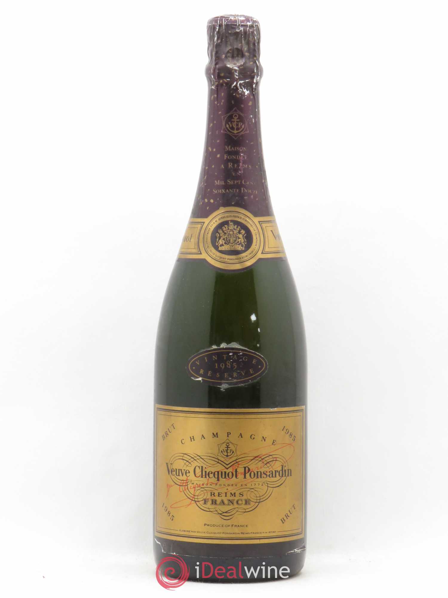 Vintage Veuve Clicquot 1985 - Lot de 1 bouteille - 0