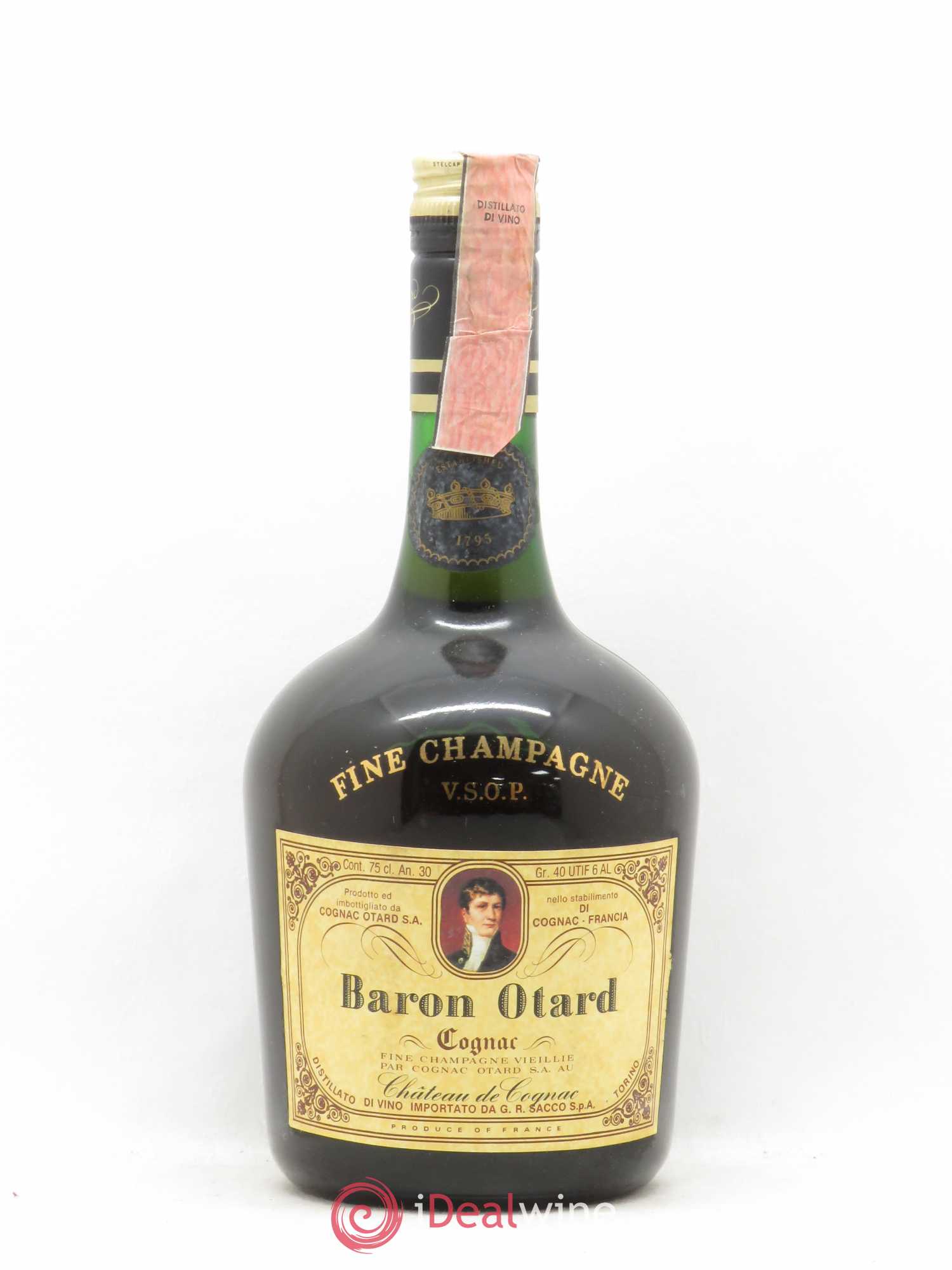 Cognac Otard Fine Champagne VSOP - Lot de 1 bouteille - 0