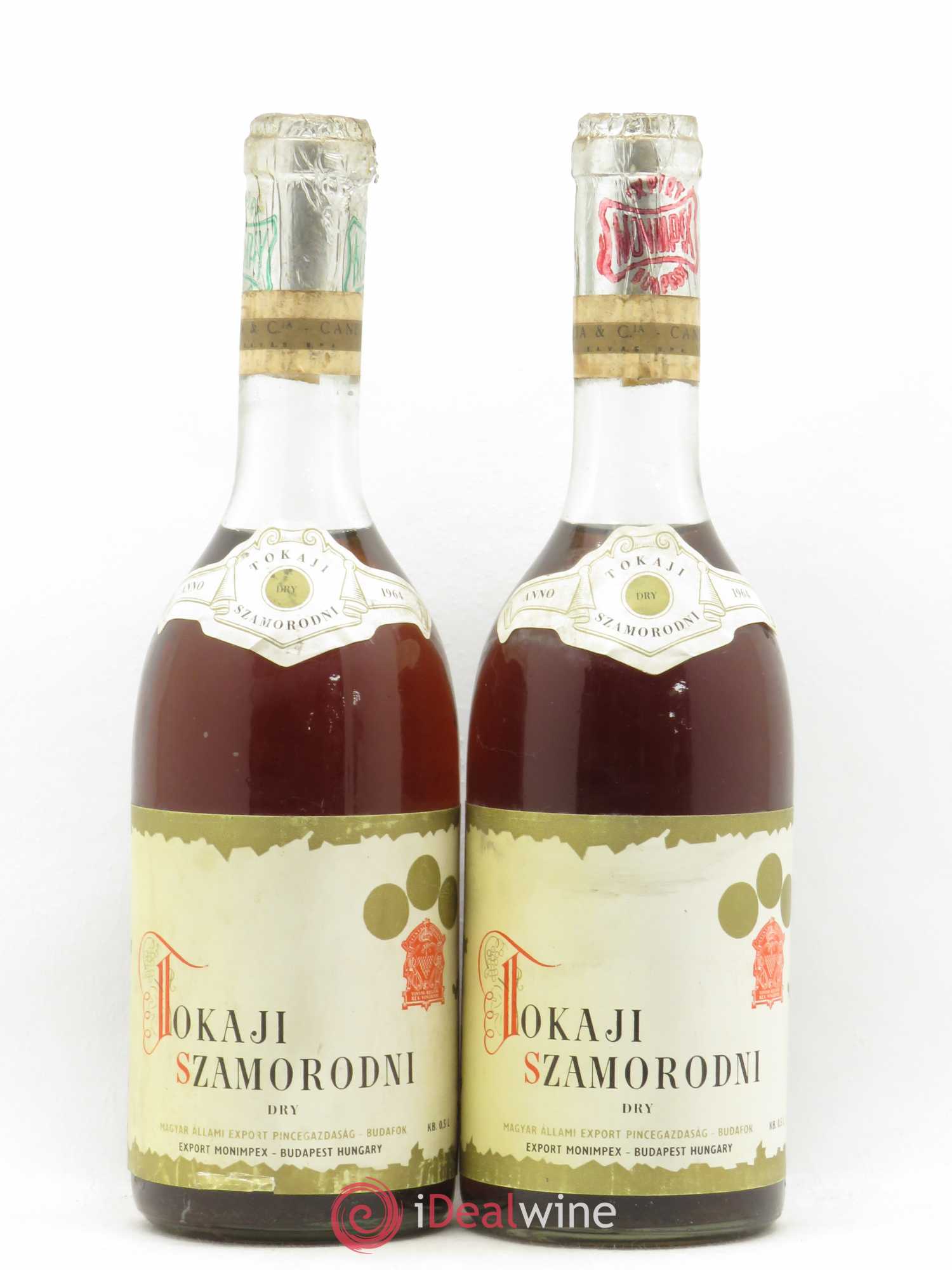 Tokaji 1964 - Lotto di 2 bottiglie - 0