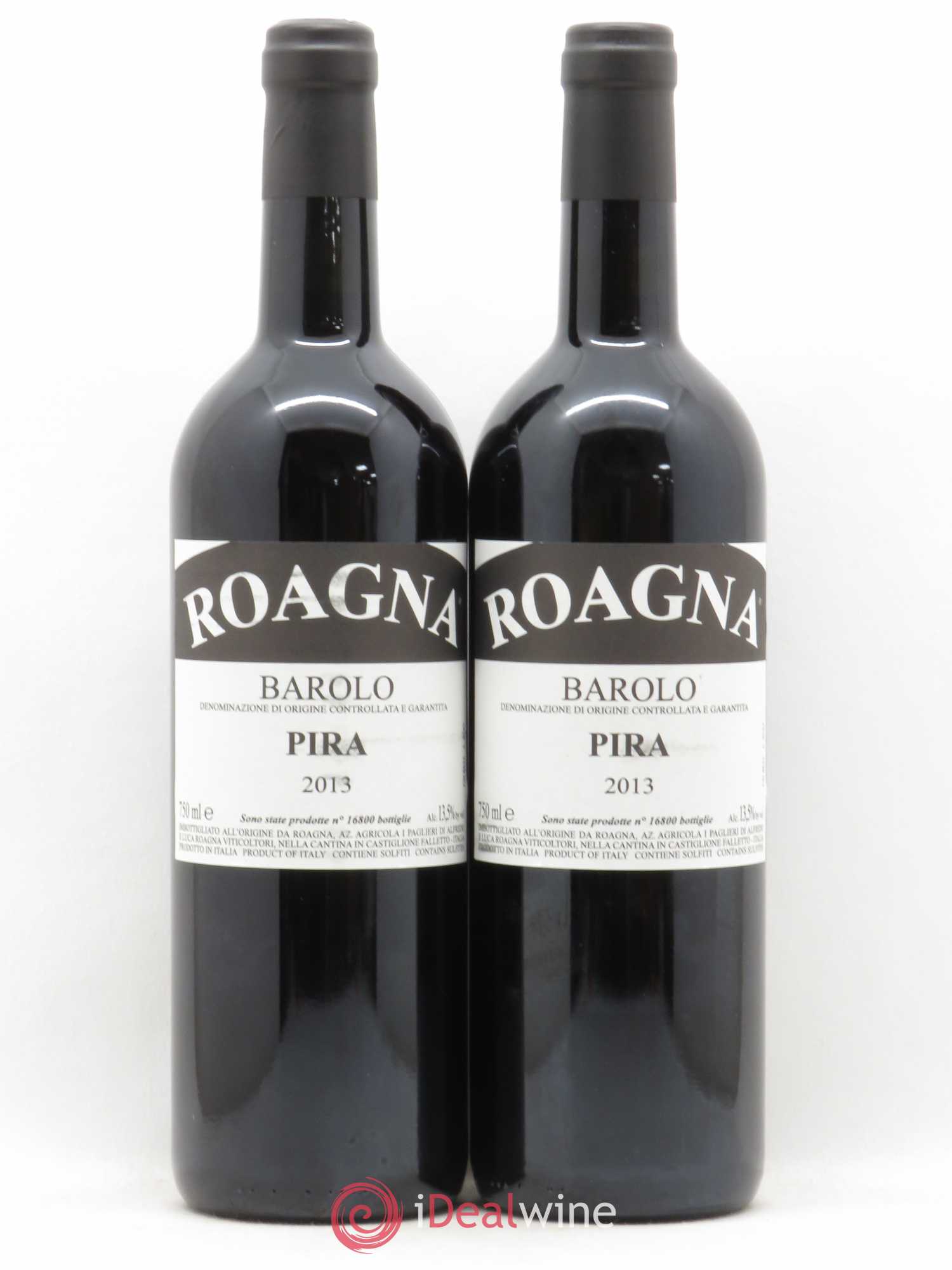 Barolo DOCG Pira Roagna 2013 - Lot de 2 bouteilles - 0