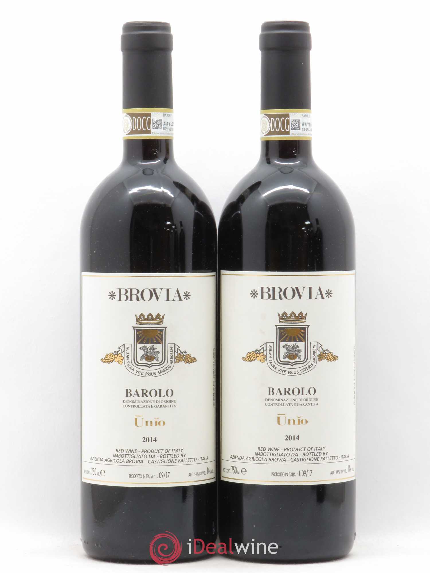 Barolo Unio Brovia 2014 - Posten von 2 Flaschen - 0