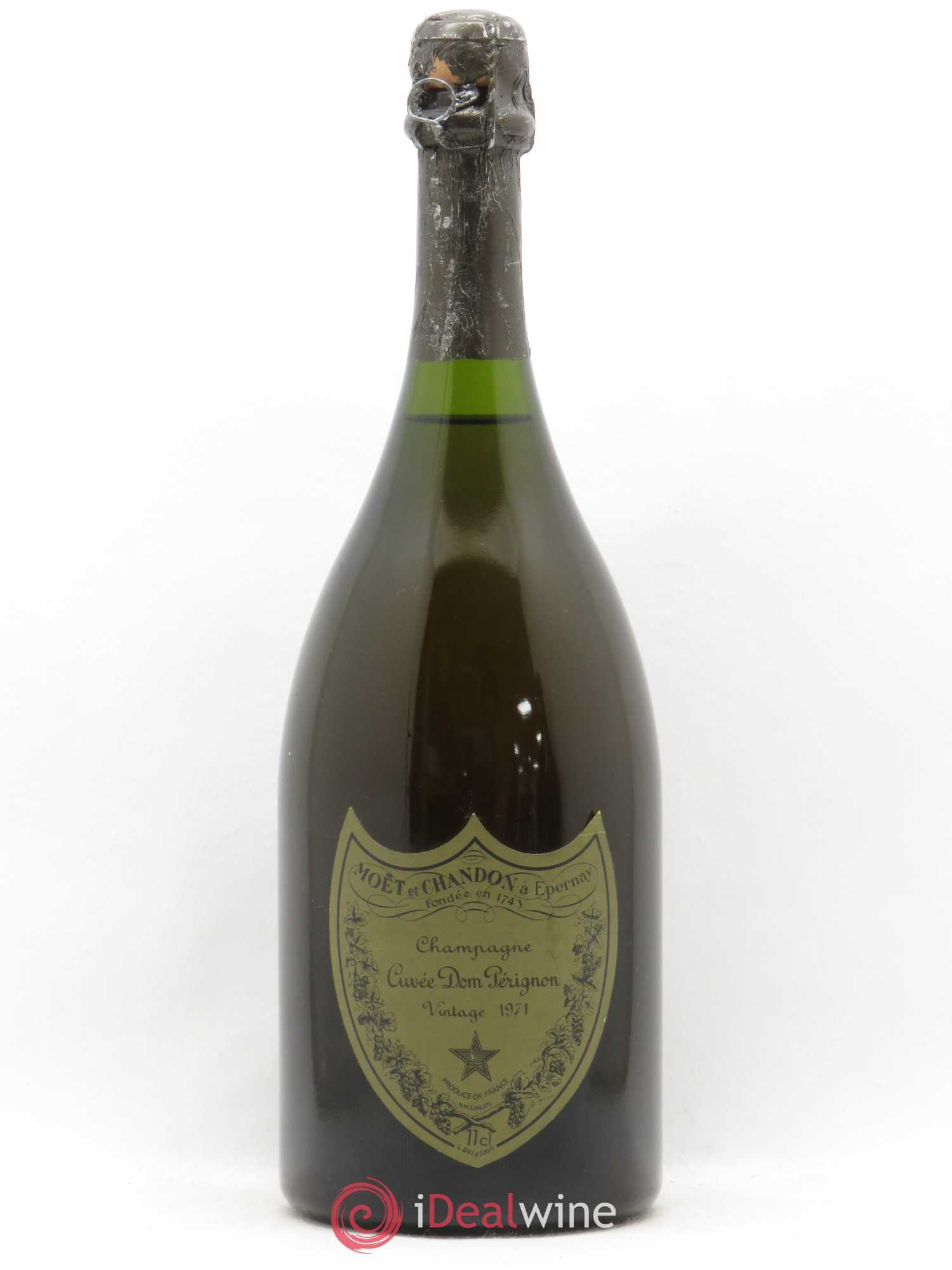Brut Dom Pérignon 1971 - Lot de 1 bouteille - 0