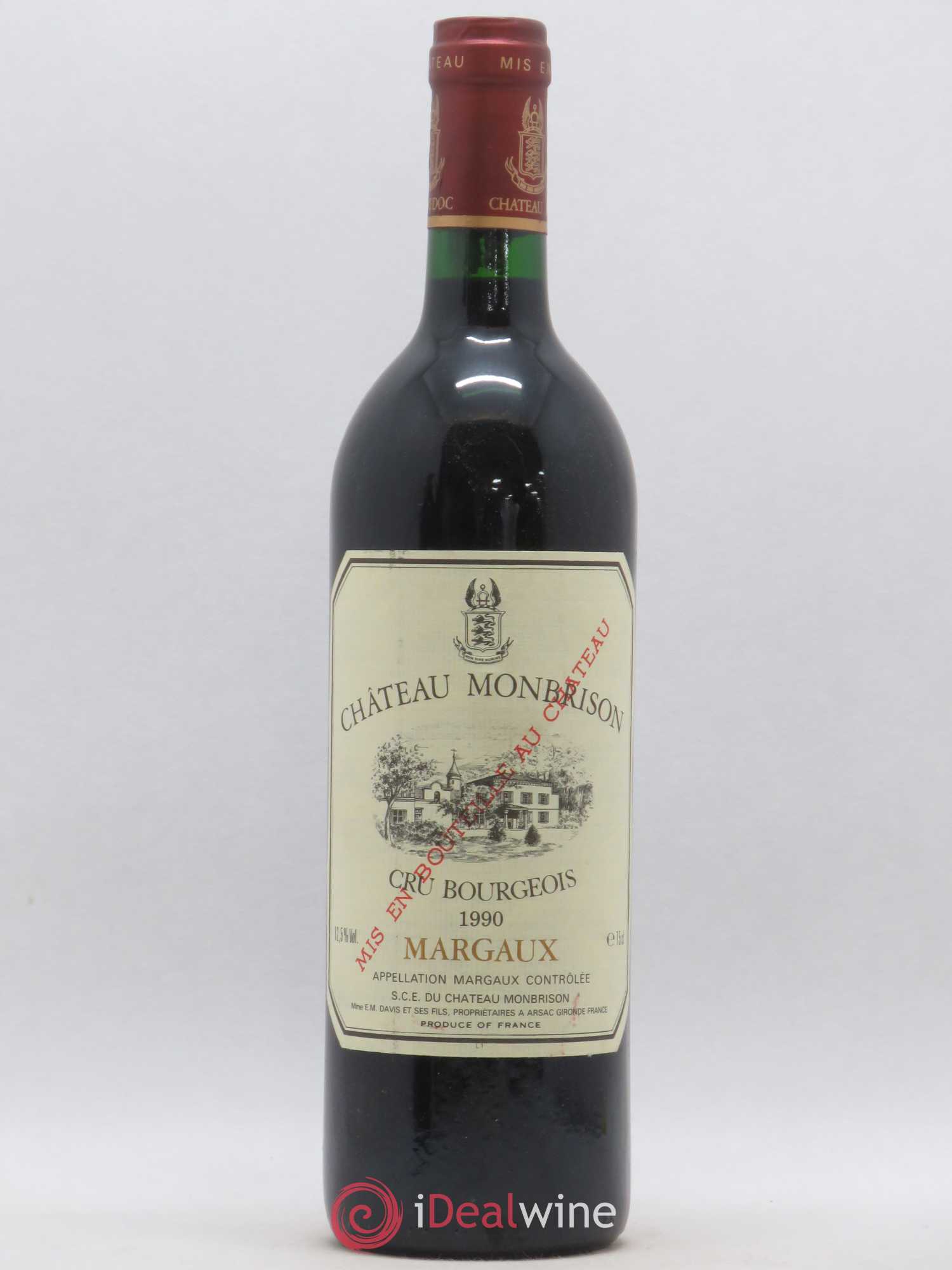 Château Monbrison 1990 - Posten von 1 Flasche - 0